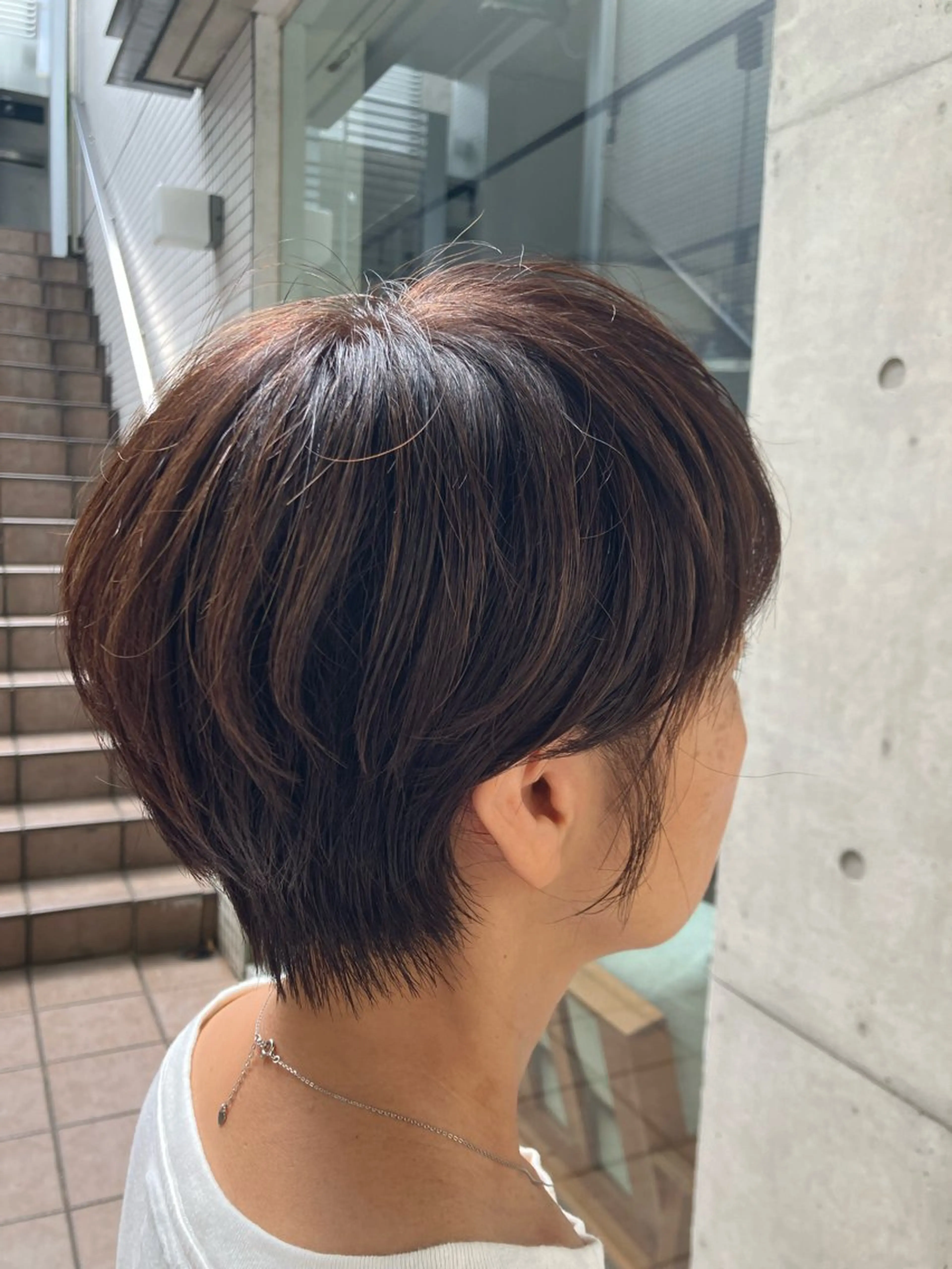 ショート カラー カット ヘアカラー トリートメント ニュアンスカラー／ メンズ🌙久住綾香のヘアスタイル