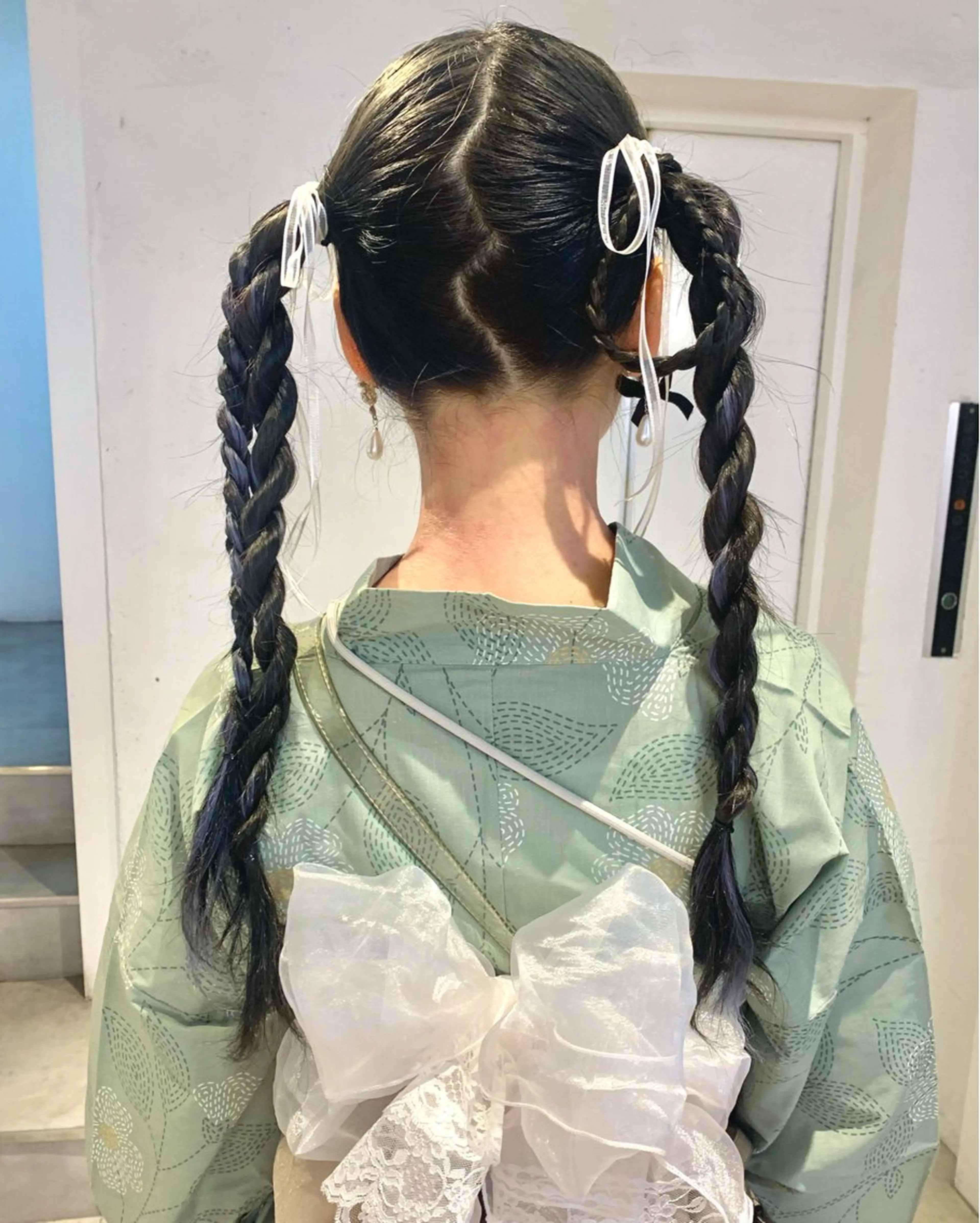 ヘアアレンジ 着付け Kureha/ネイル レイヤー/酸性縮毛のヘアスタイル
