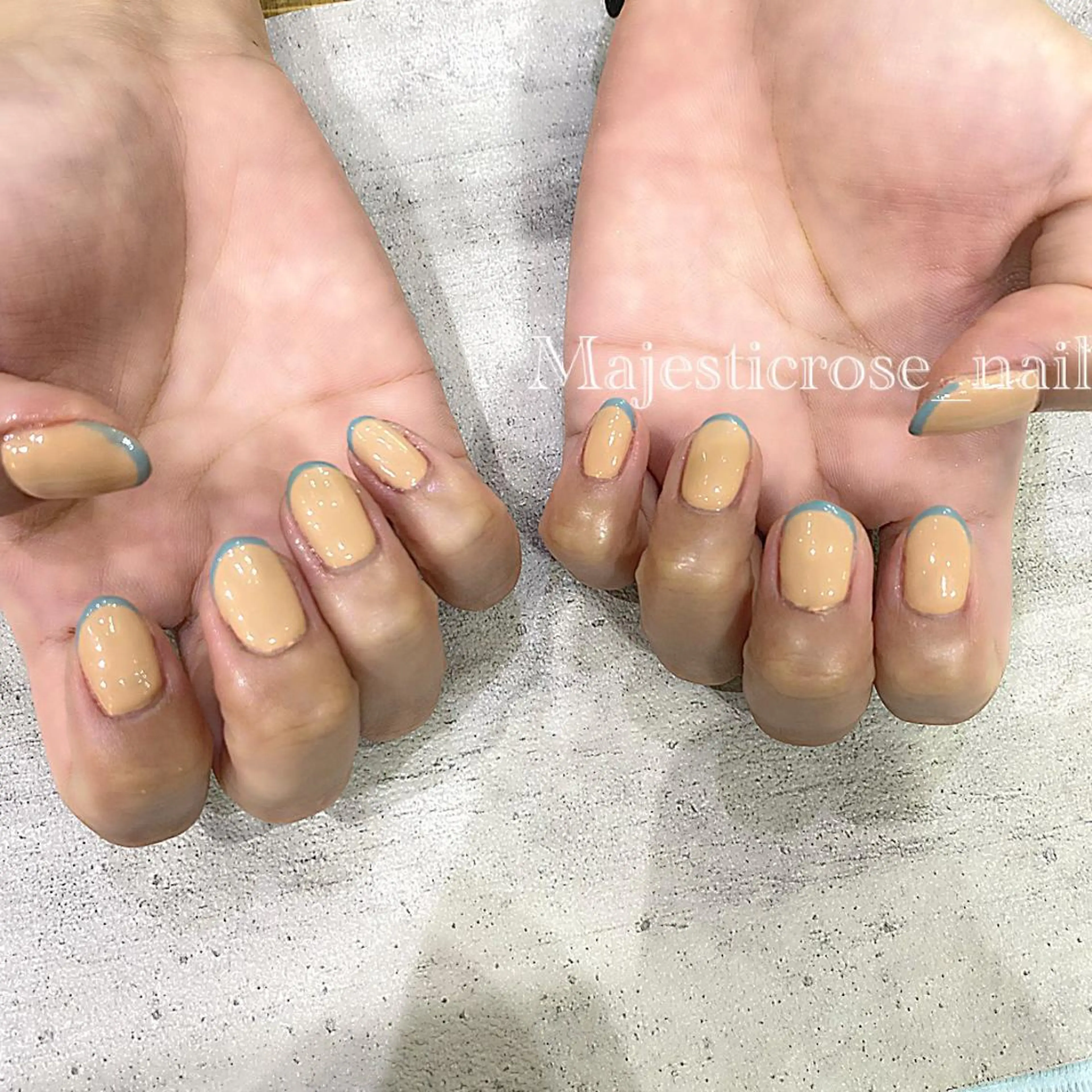 ネイル フレンチネイル Rire_eye+beauty_nail所属・Rire_ nail_yukiのネイルデザイン
