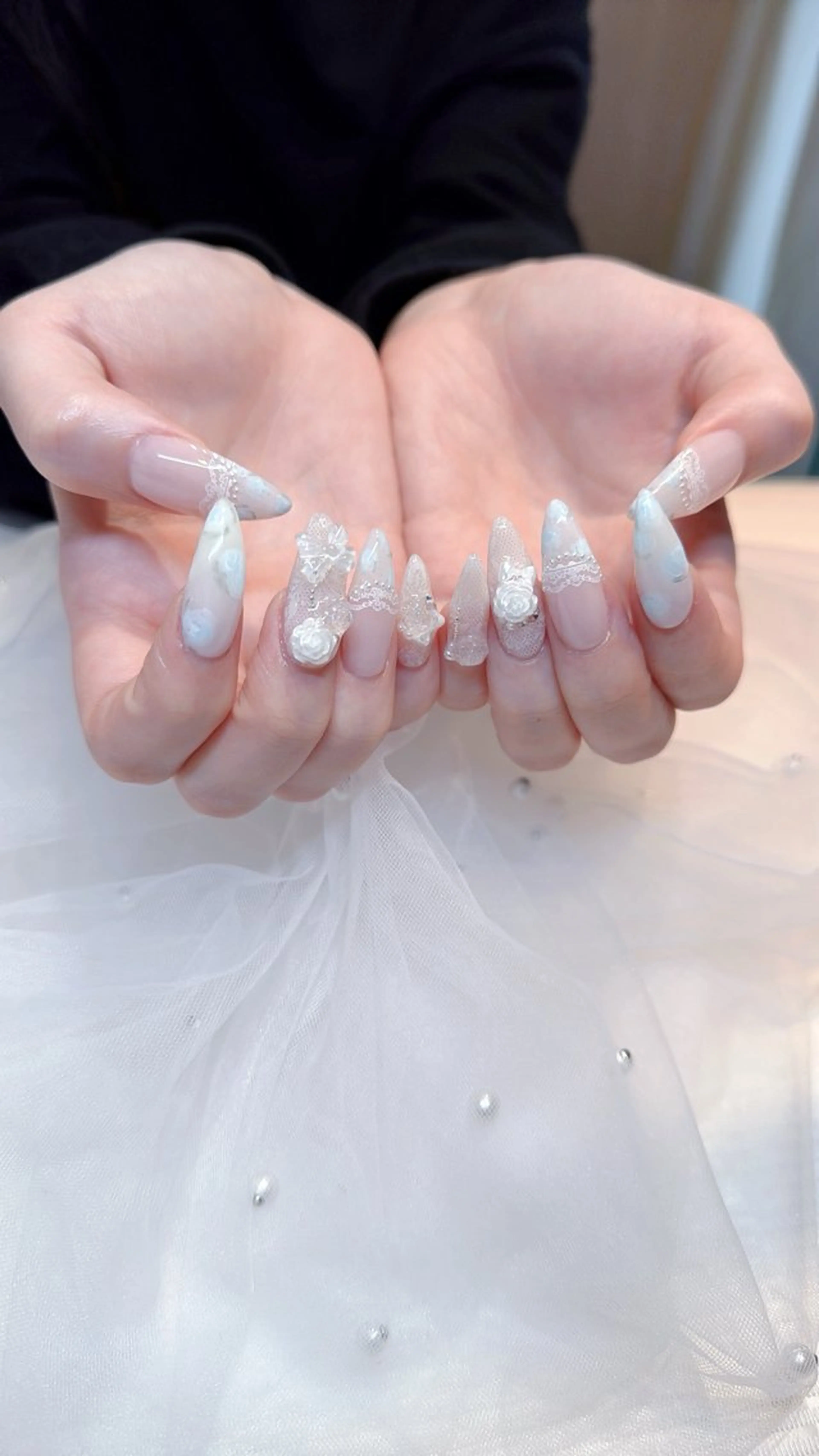 ネイル ハンドネイル 𝐘𝐔𝐊𝐈 💖のネイルデザイン
