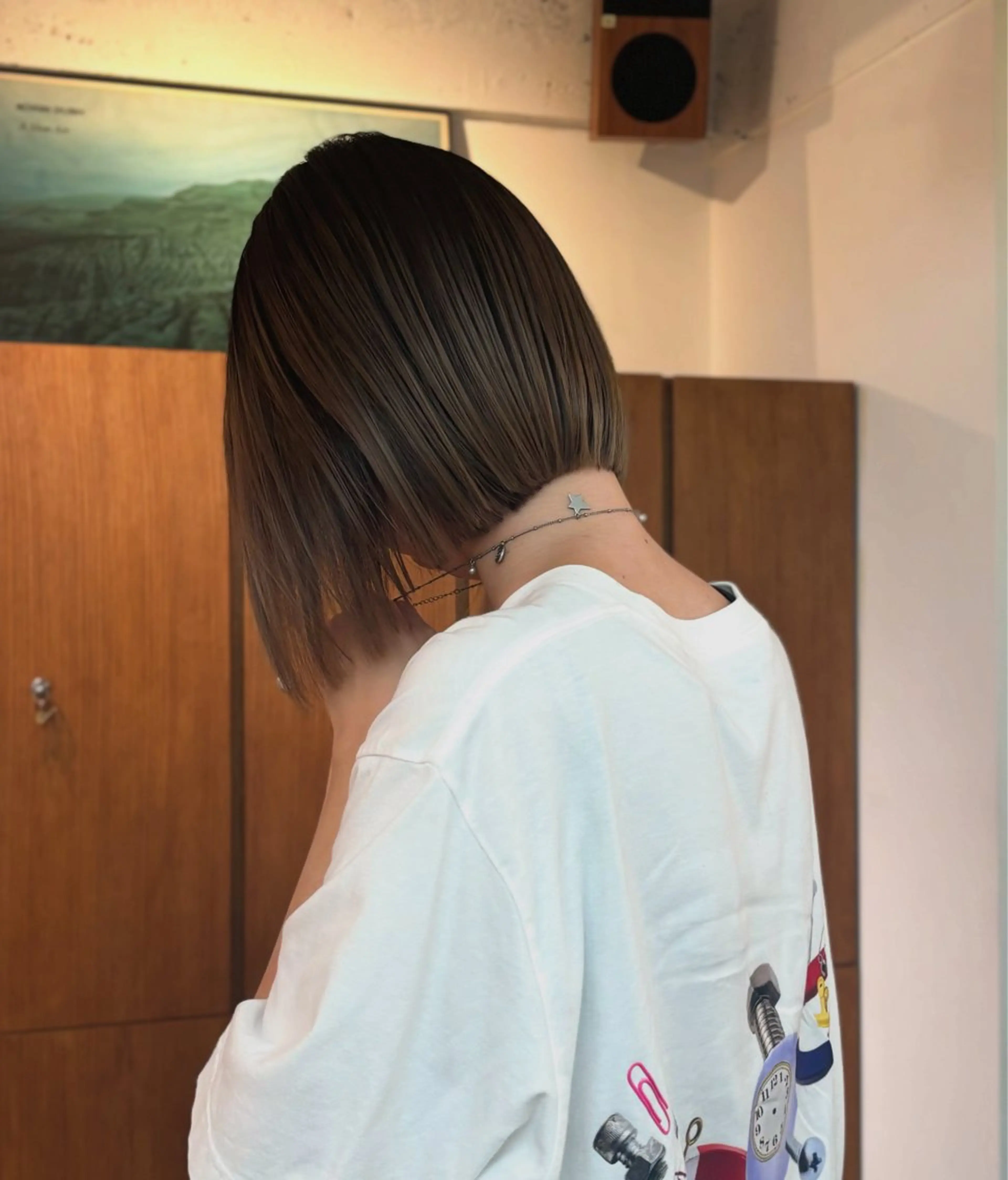 ミディアム カット トリートメント ENIEN MAKE’S 立川所属・ミカ💫レイヤー/ メンズ/透明感カラーのヘアスタイル