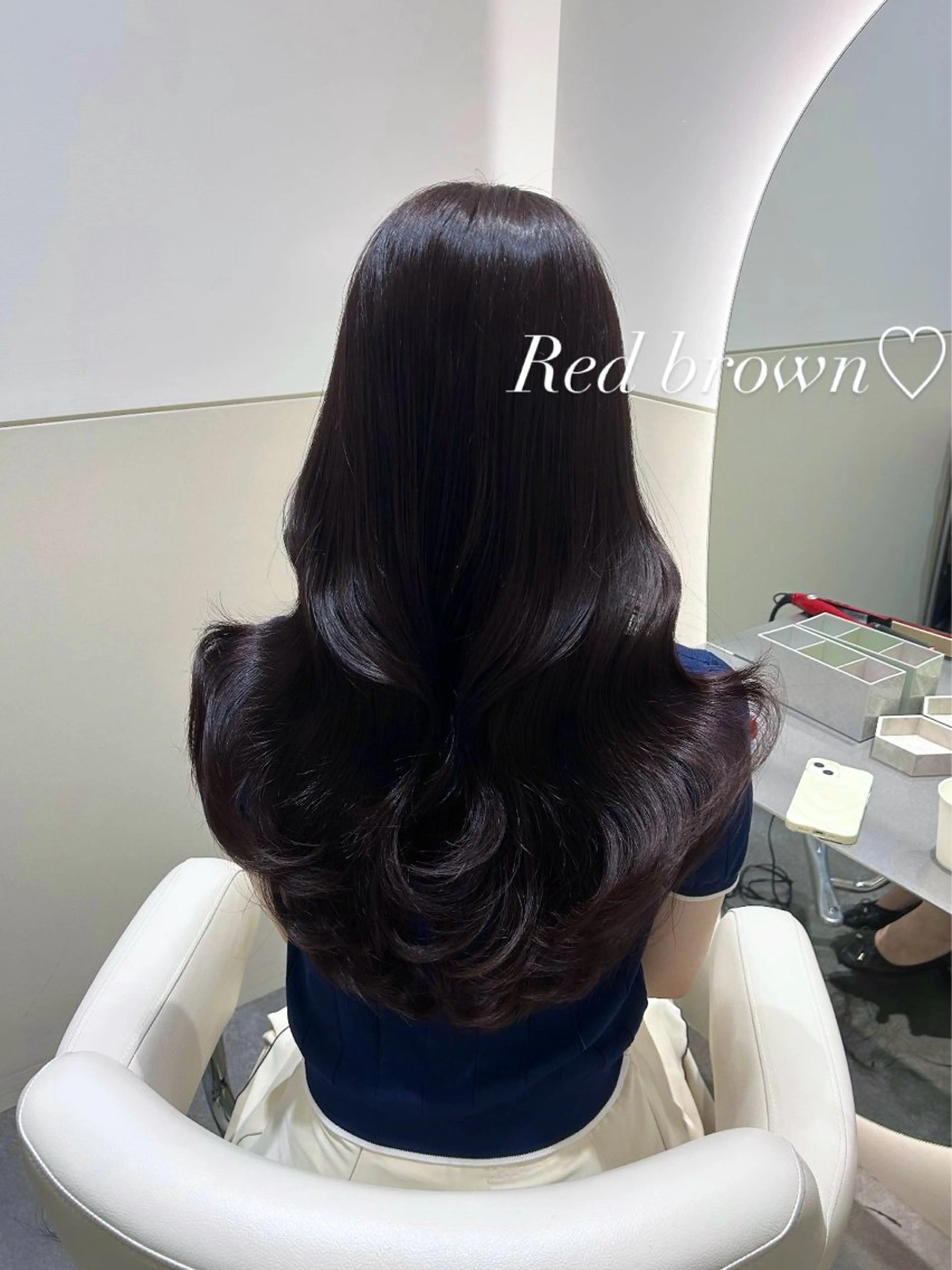 ロング カラー カット ヘアカラー トリートメント 🩷韓国ヘア/ヨシン モリ🩷Maikaのヘアスタイル