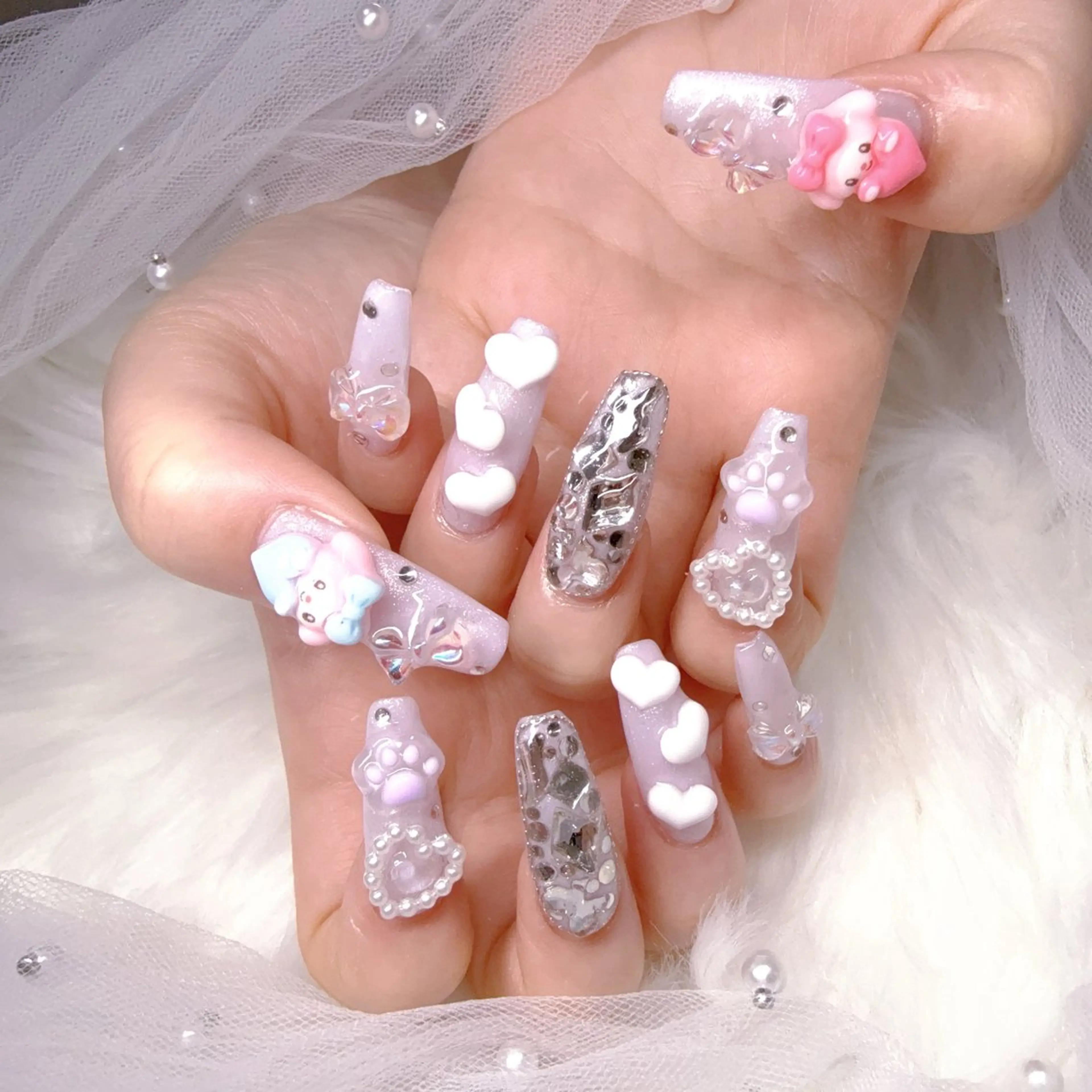 ネイル ハンドネイル 長さだし専門Minami所属・MN Nail salonのネイルデザイン