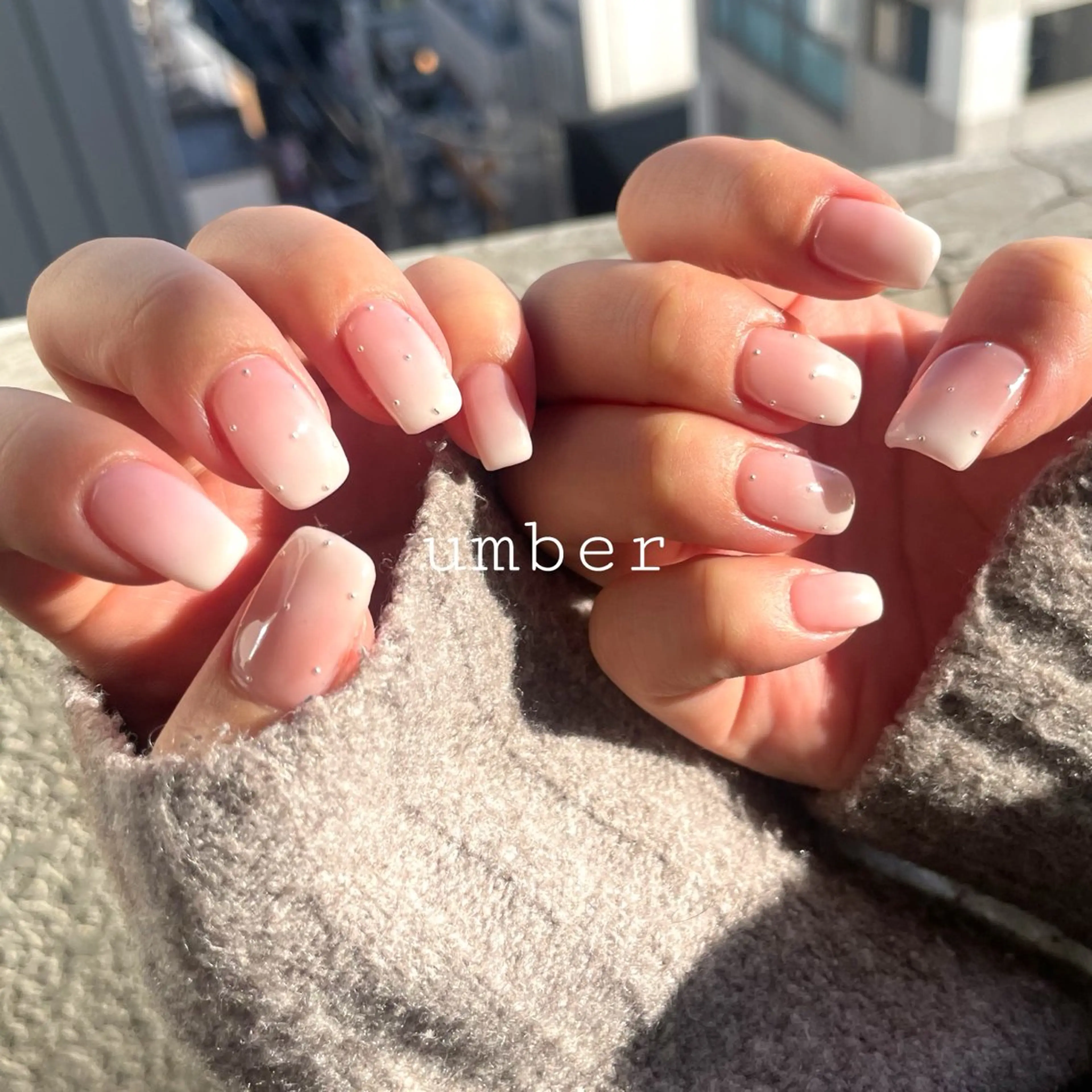 ネイル ハンドネイル umber 三茶1分のネイルデザイン
