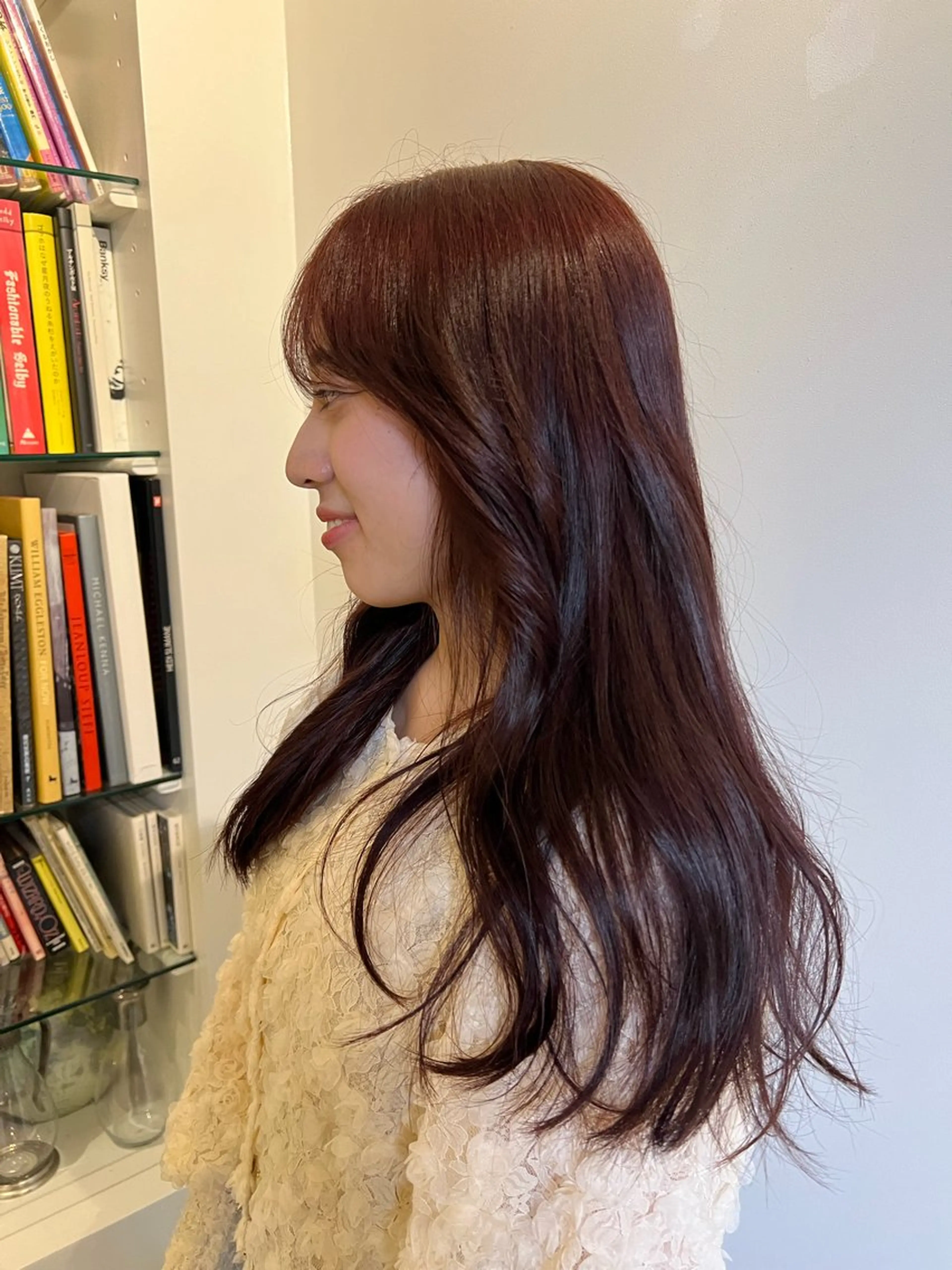 ロング ヘアカラー 鈴木 三保のヘアスタイル