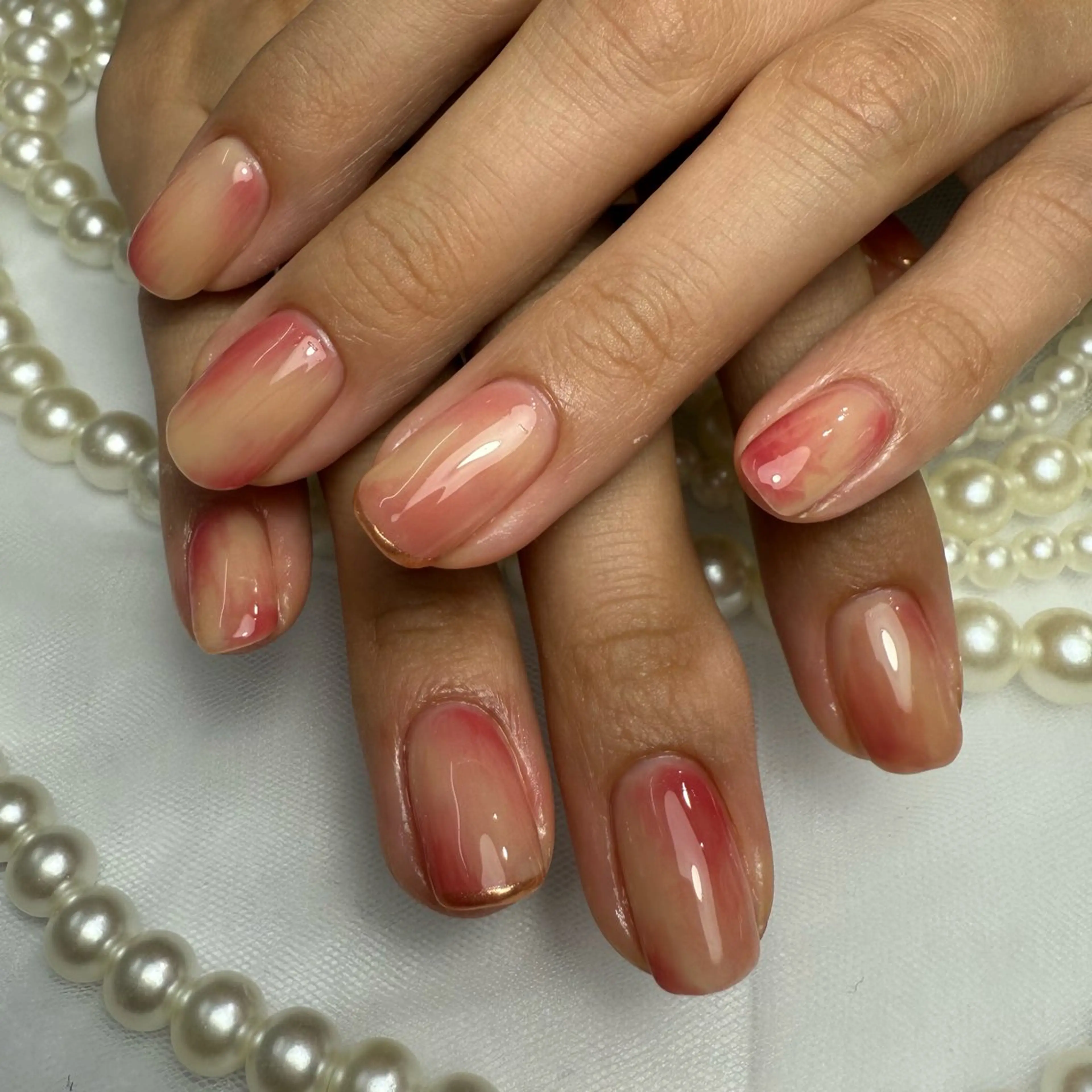 ネイル ニュアンスネイル PADA at VALLANAIL所属・PADA HALNAのネイルデザイン