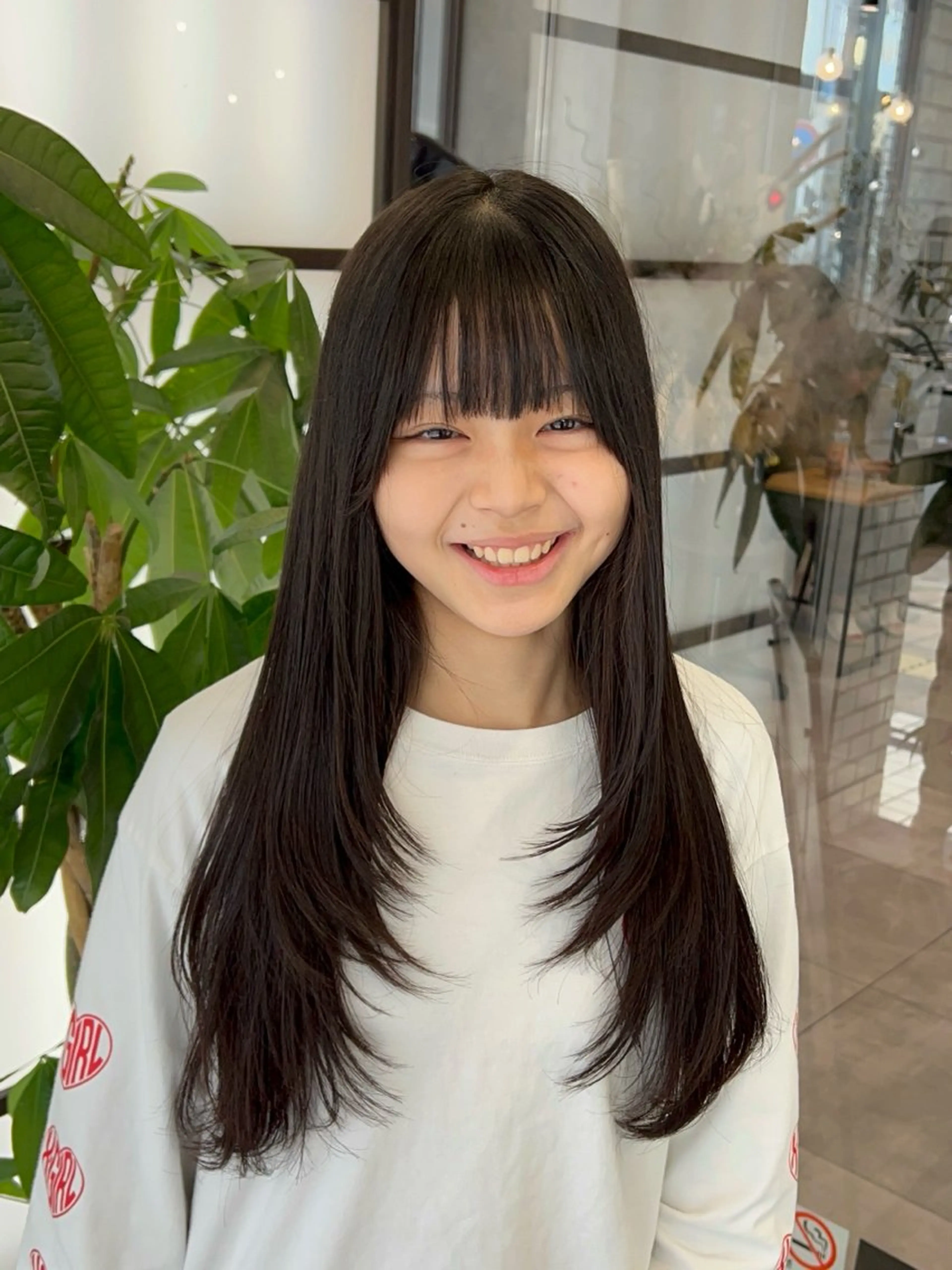 ロング カット 🌞レイヤー×カラー 前川那津美🌞のヘアスタイル