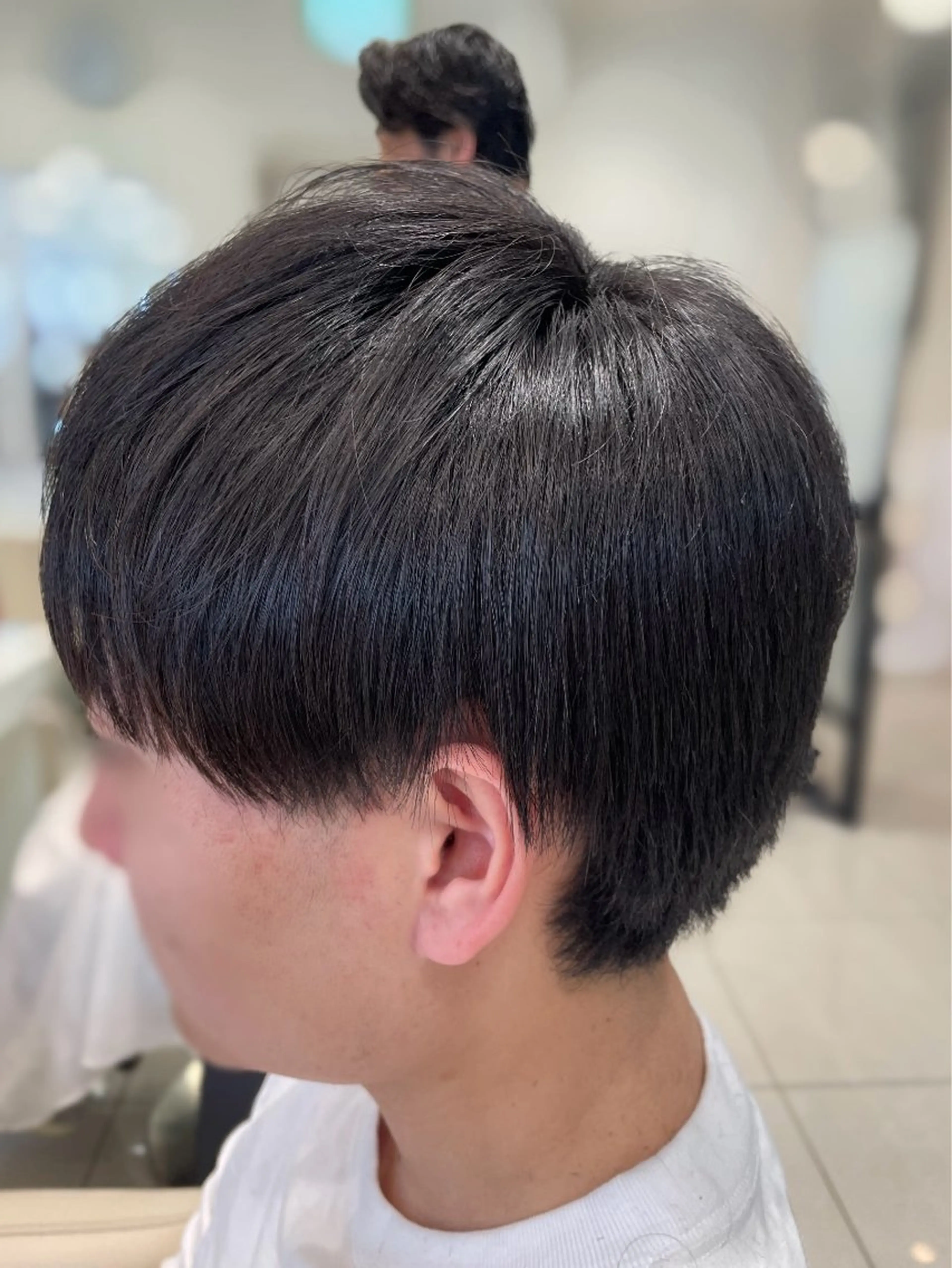 メンズ カット 縮毛矯正 曲がる縮毛矯正 川島爽楽のヘアスタイル