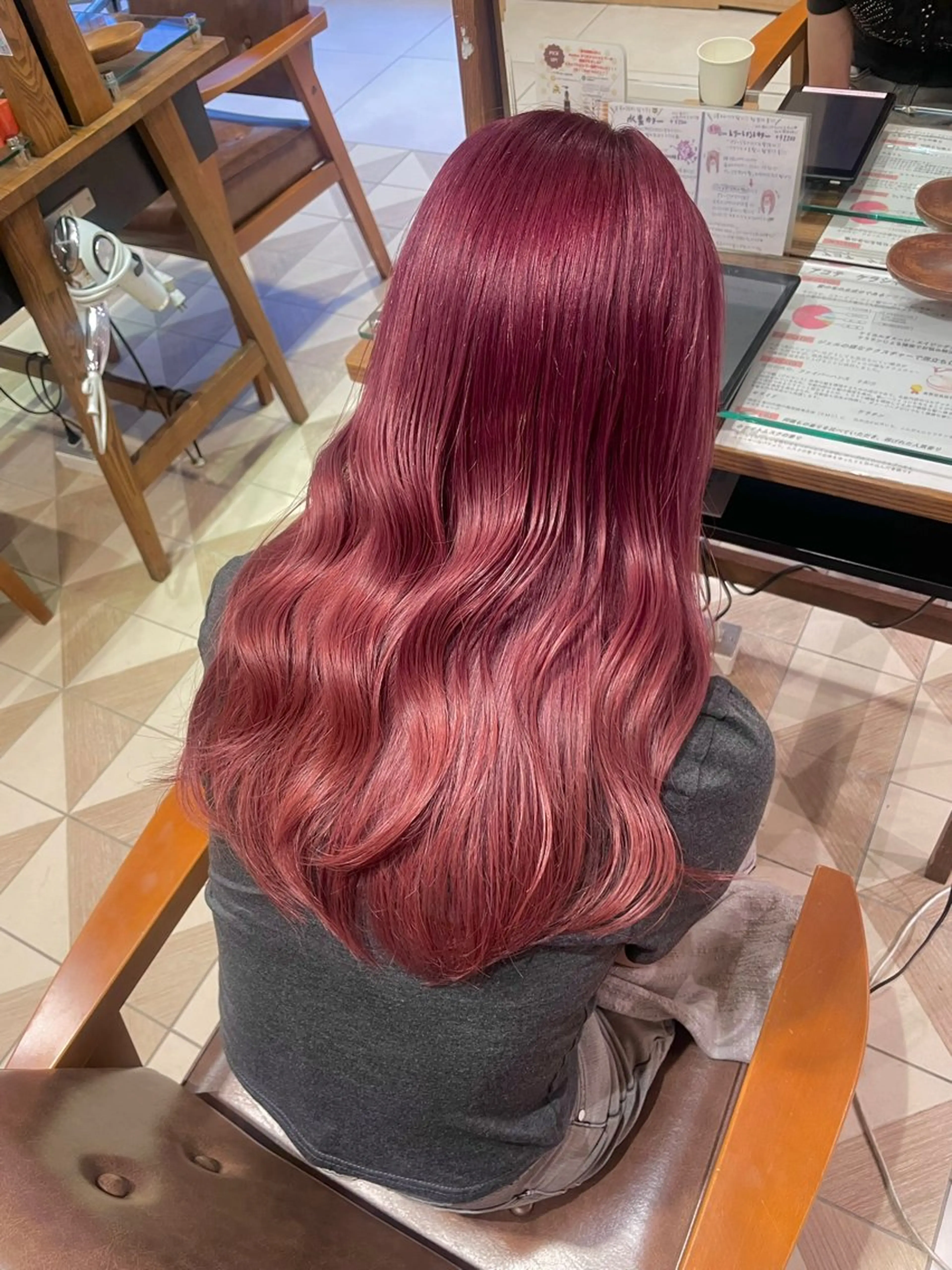 ロング カラー カット ヘアカラー トリートメント カット/ハイトーン/ カラー♱ʜᴀʀᴜᴋᴀのヘアスタイル
