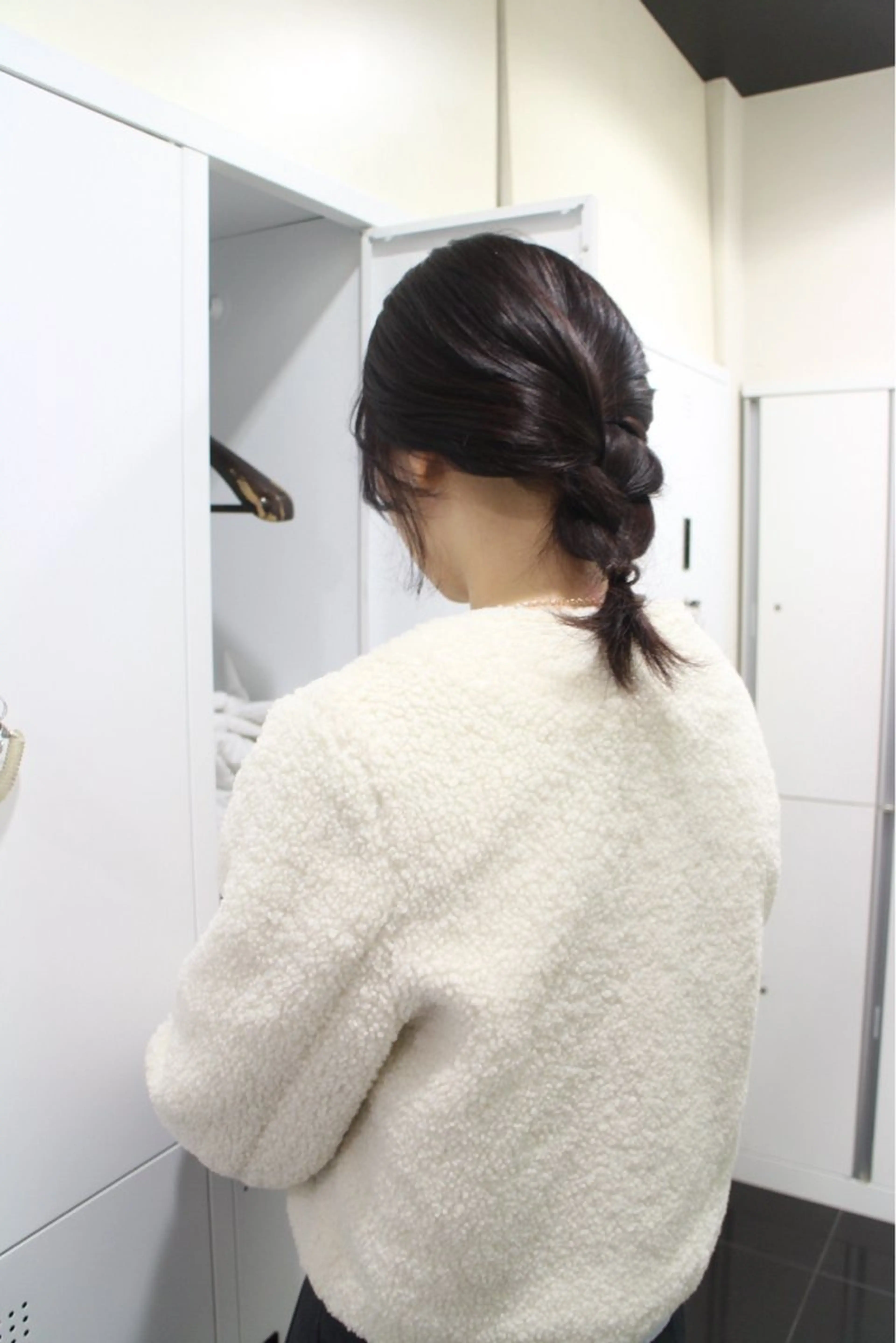 セミロング カラー ヘアカラー カーリーパーマ/ 透明ｶﾗｰ/MIKUのヘアスタイル