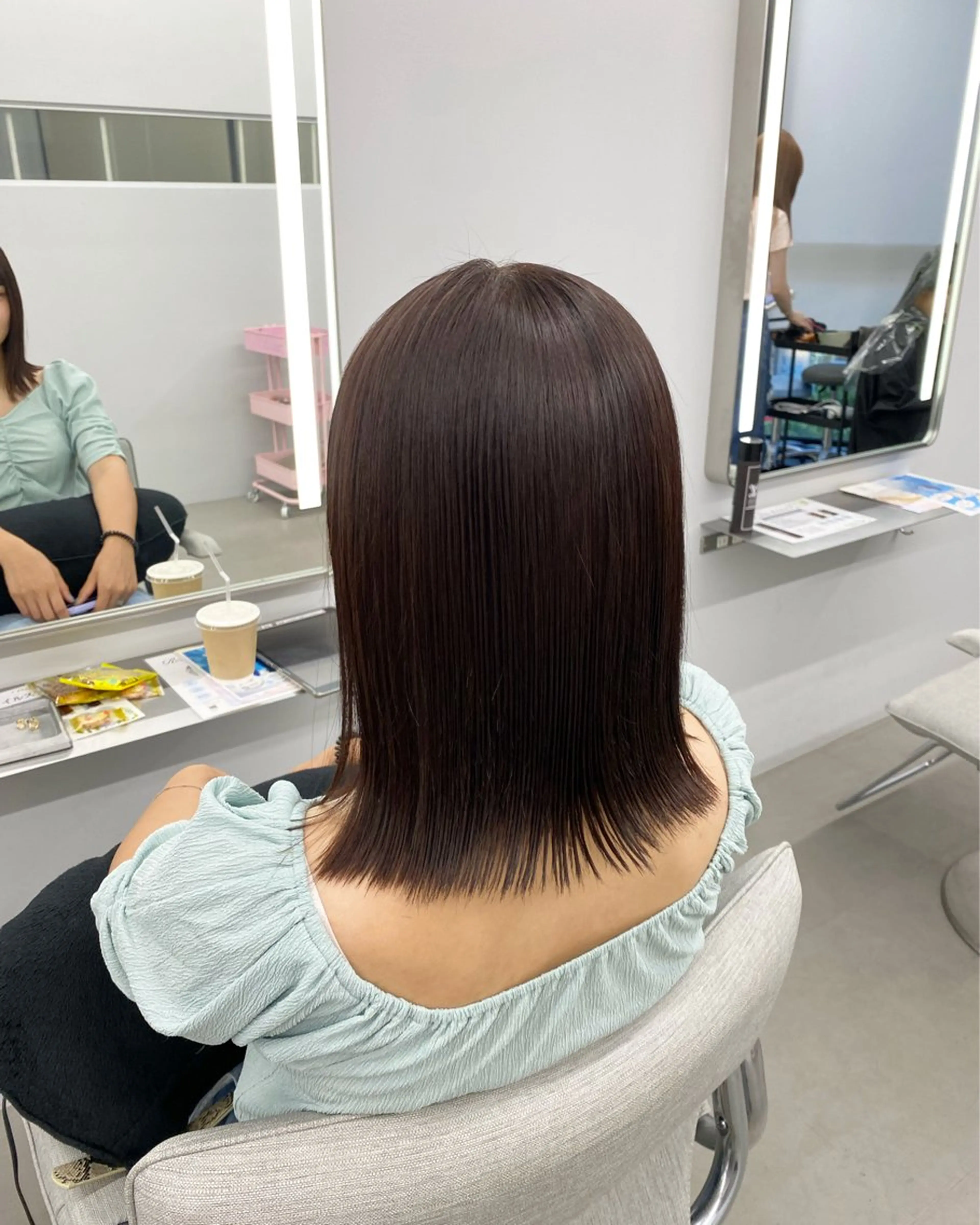 ミディアム ヘアカラー トリートメント ROCCO3rd / りんなのヘアスタイル
