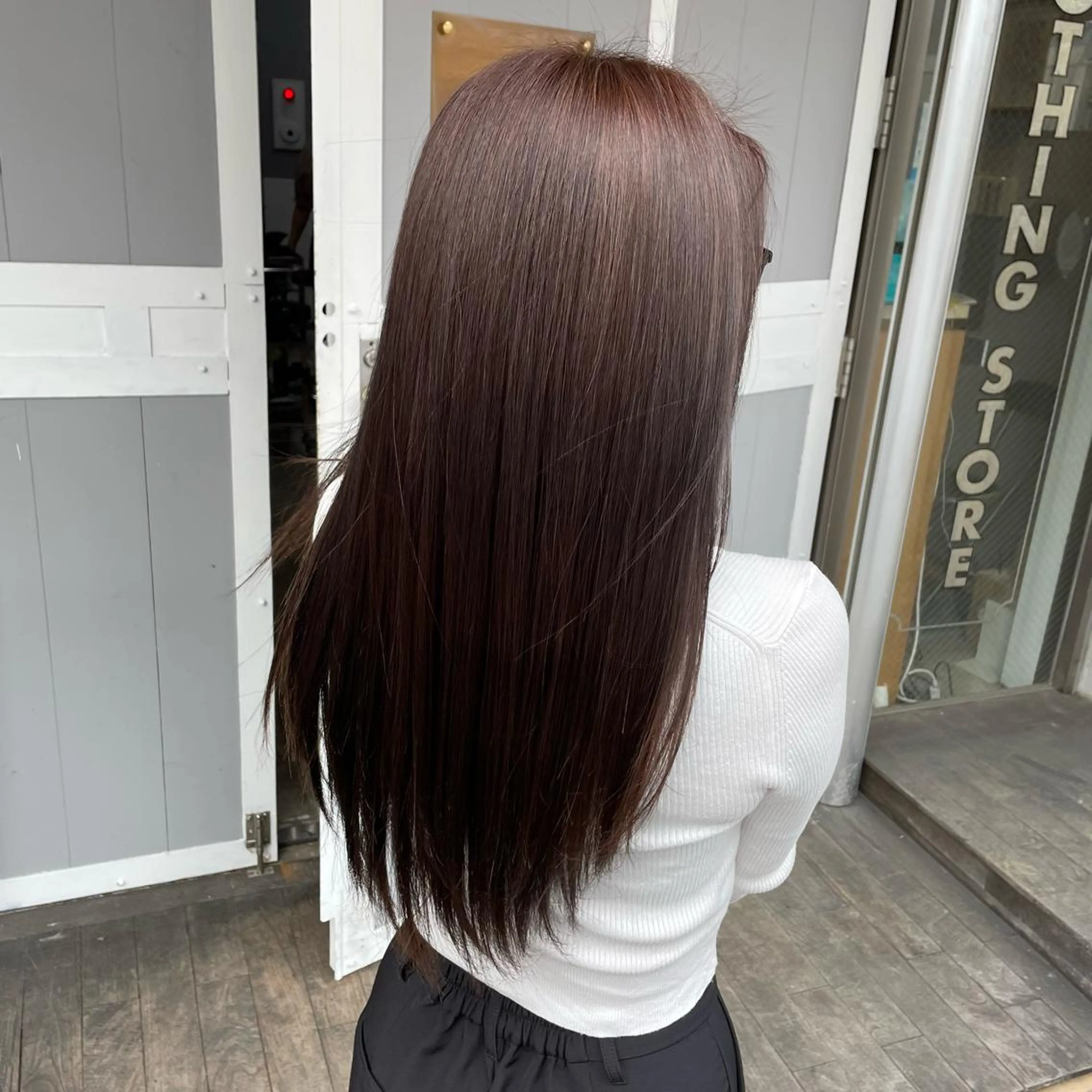 ロング カラー ヘアカラー miloc那覇 MIKUのヘアスタイル