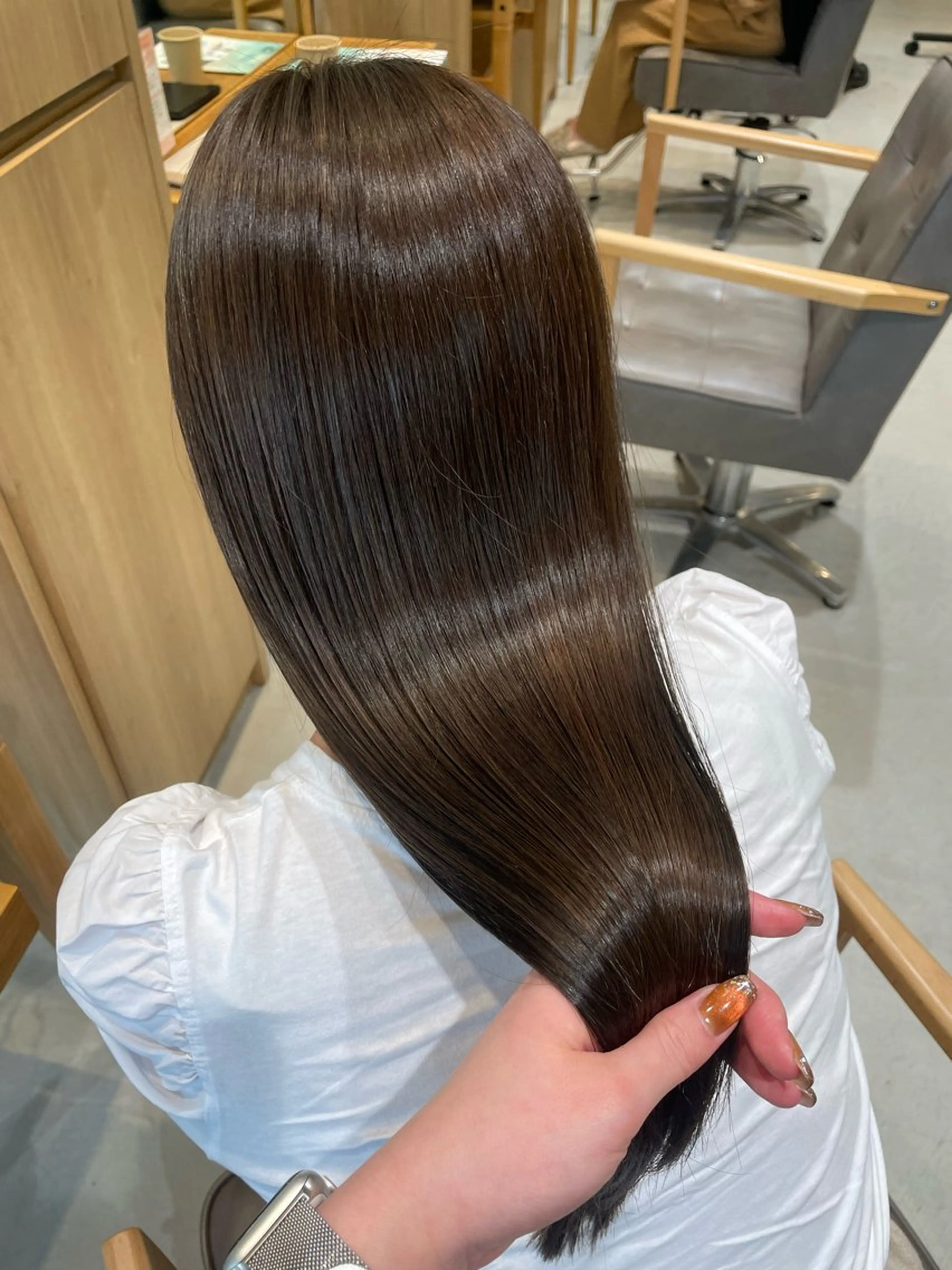 【口コミ評価4.7☆徹底カウンセリング】カット+カラー+Aujua 17600円→9900の写真