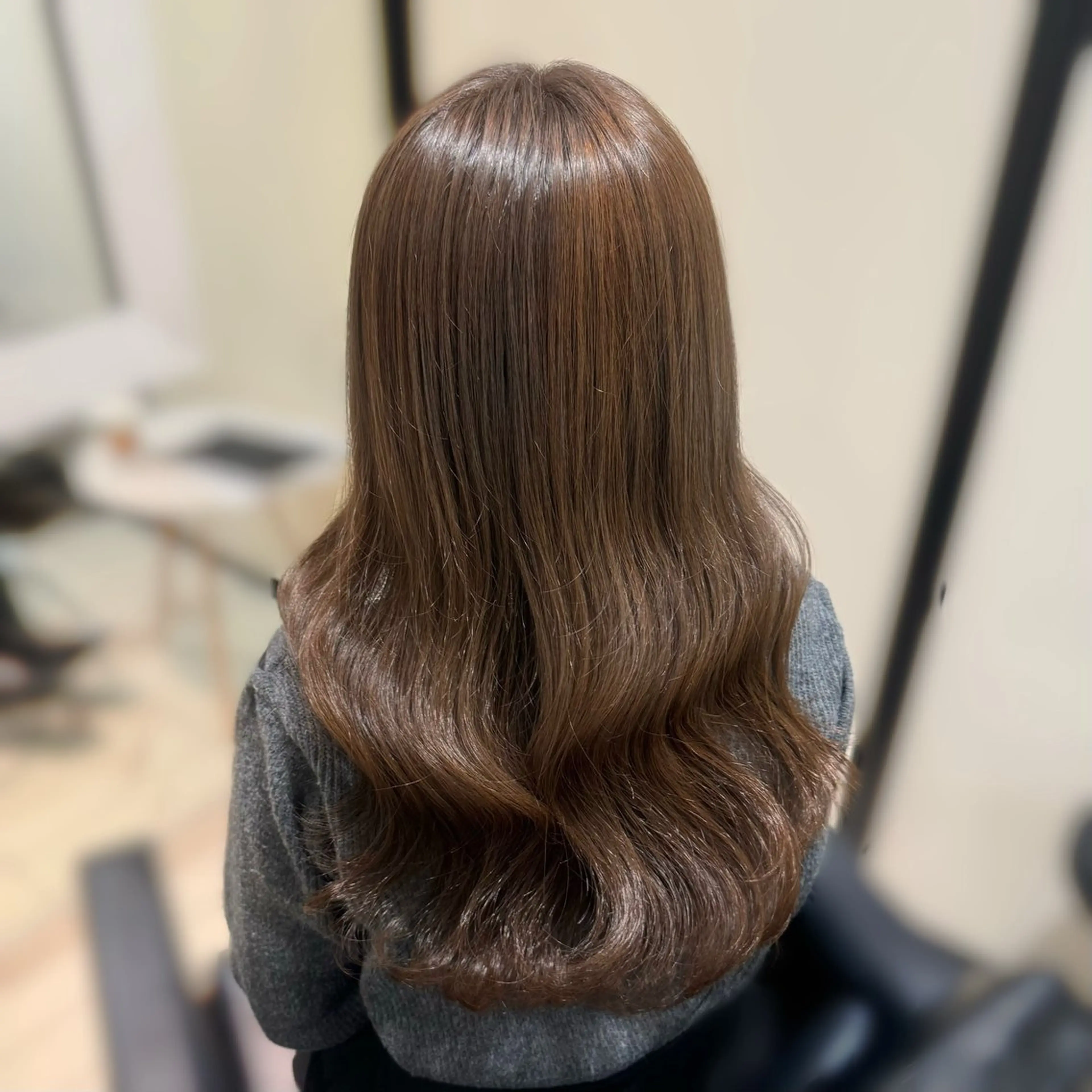 ロング カラー カット ヘアカラー トリートメント kana ブリーチなしカラー✨のヘアスタイル