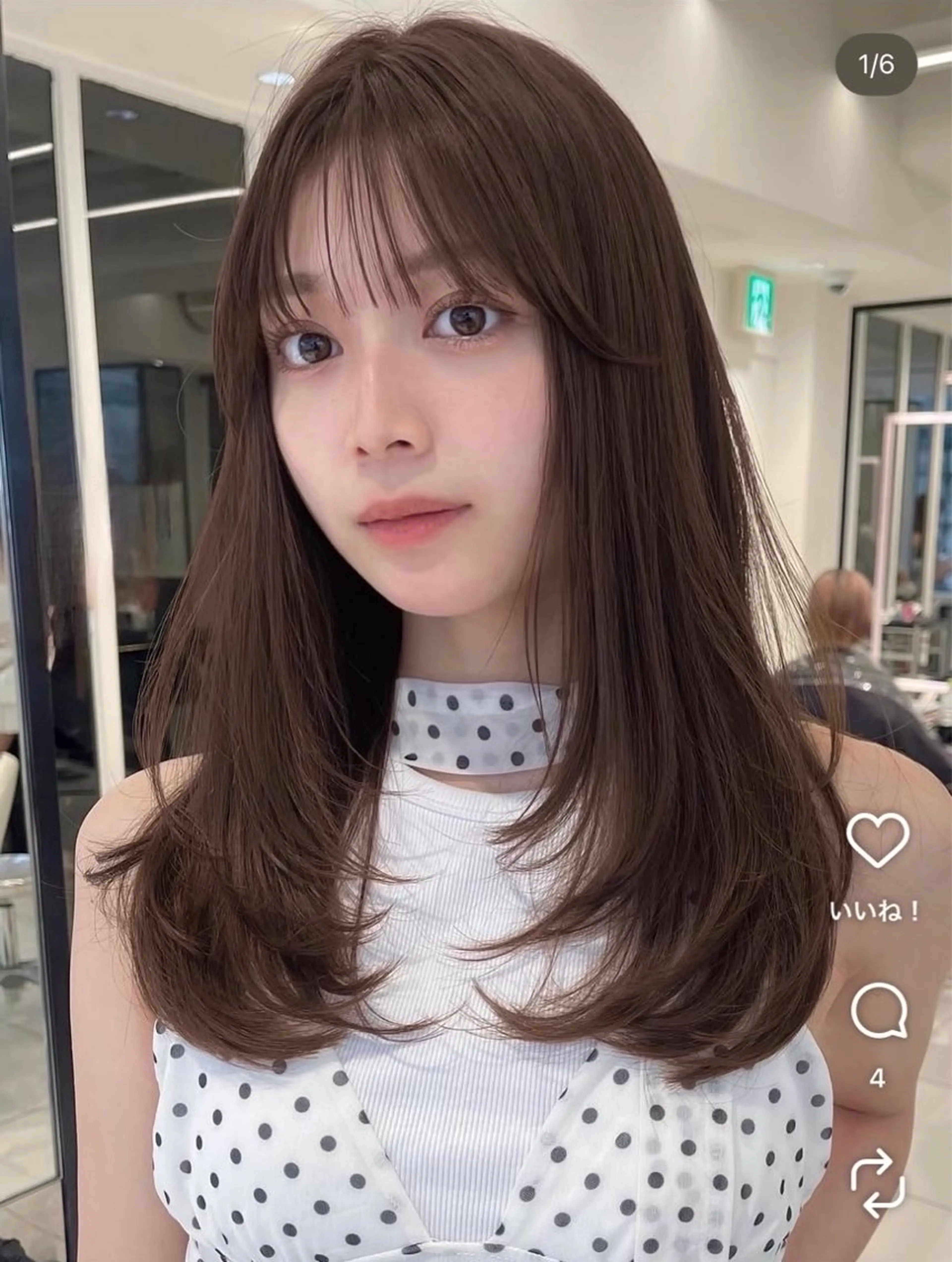ミディアム レイヤーカット MOE🌙【roi of GiseL】のヘアスタイル