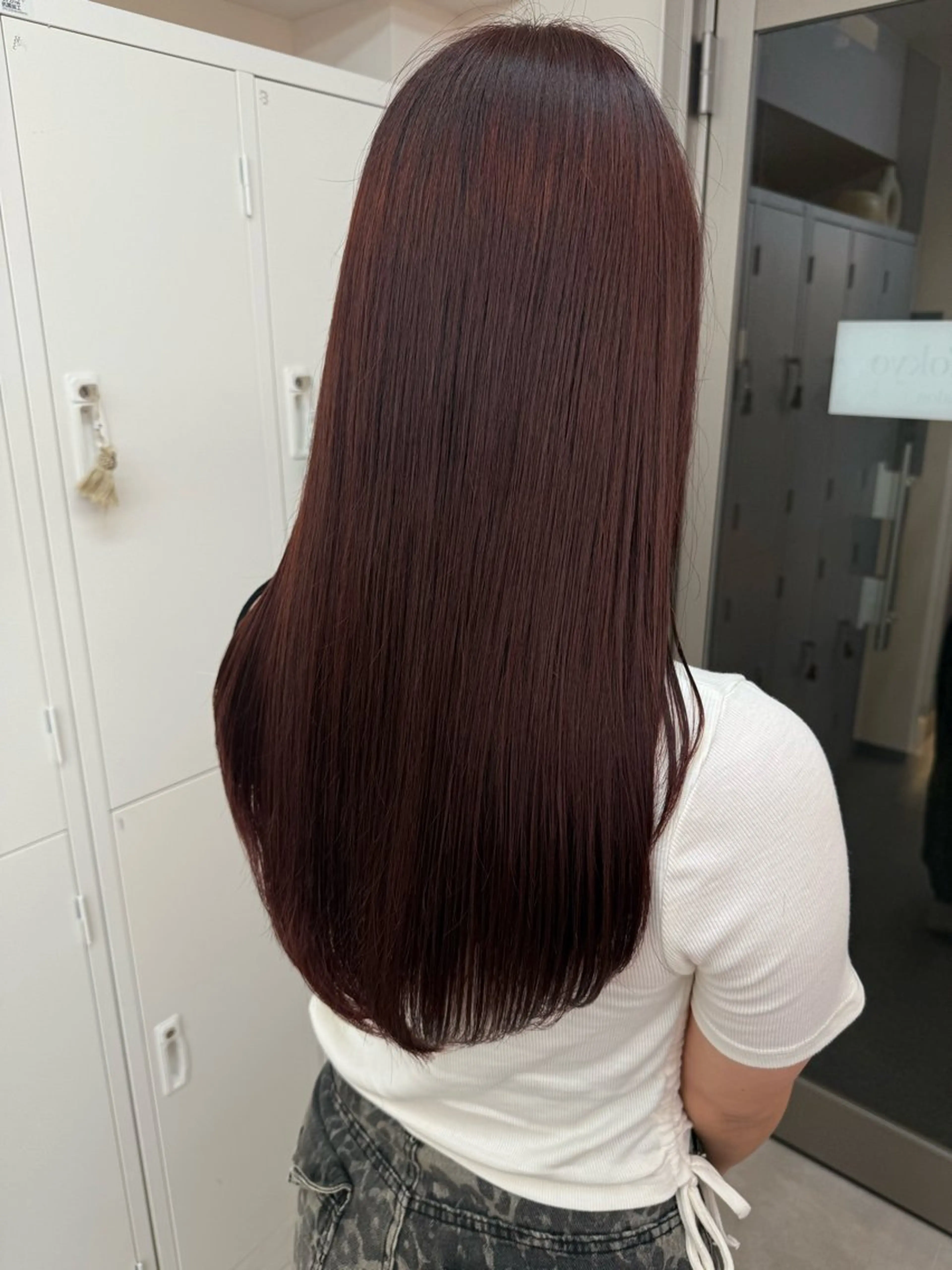 ロング カット ヘアカラー トリートメント lbio所属・TOMOKI 浦和のヘアスタイル