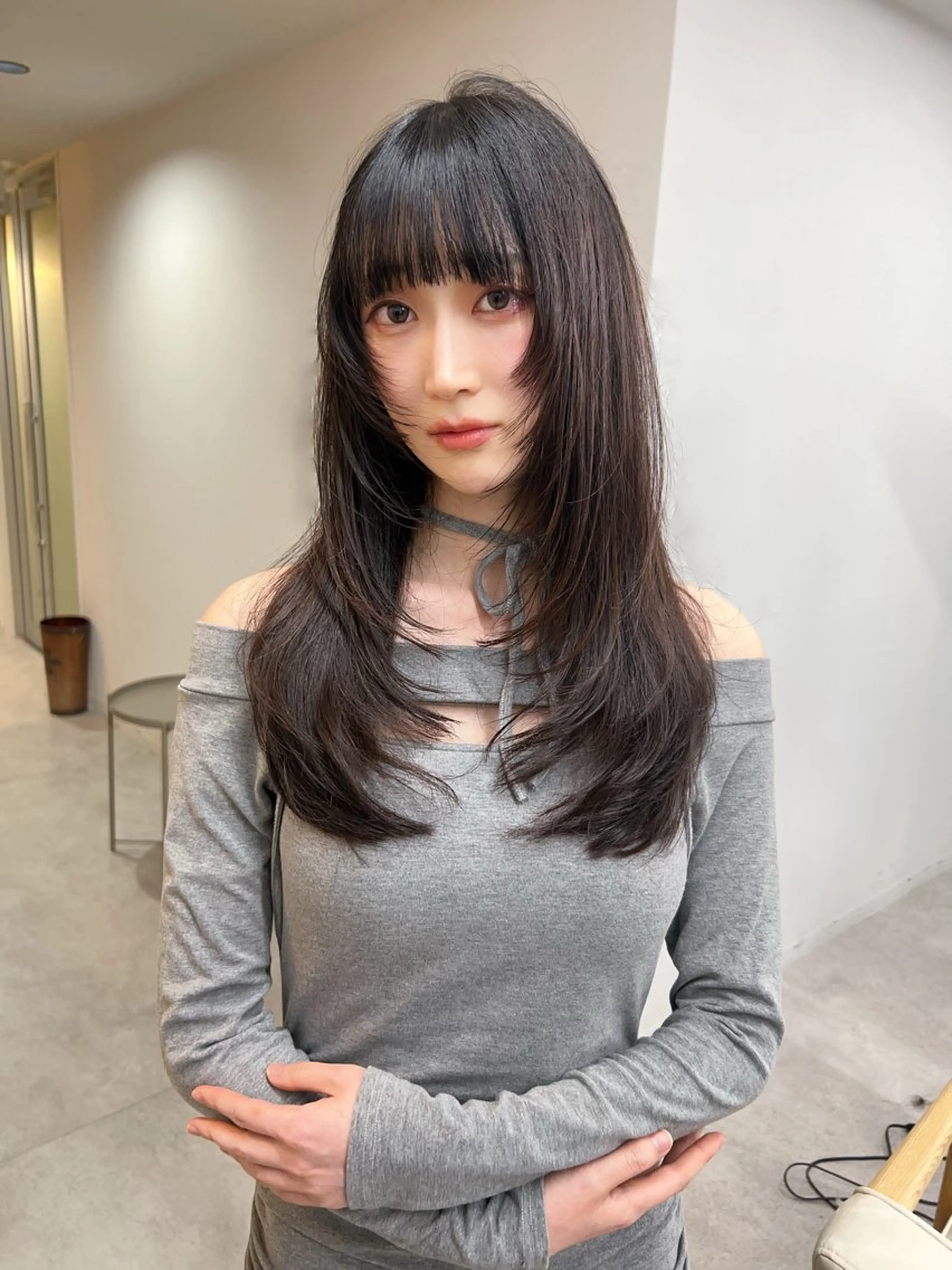 ロング カット トリートメント 韓国レイヤー/ハイ トーン/優太のヘアスタイル