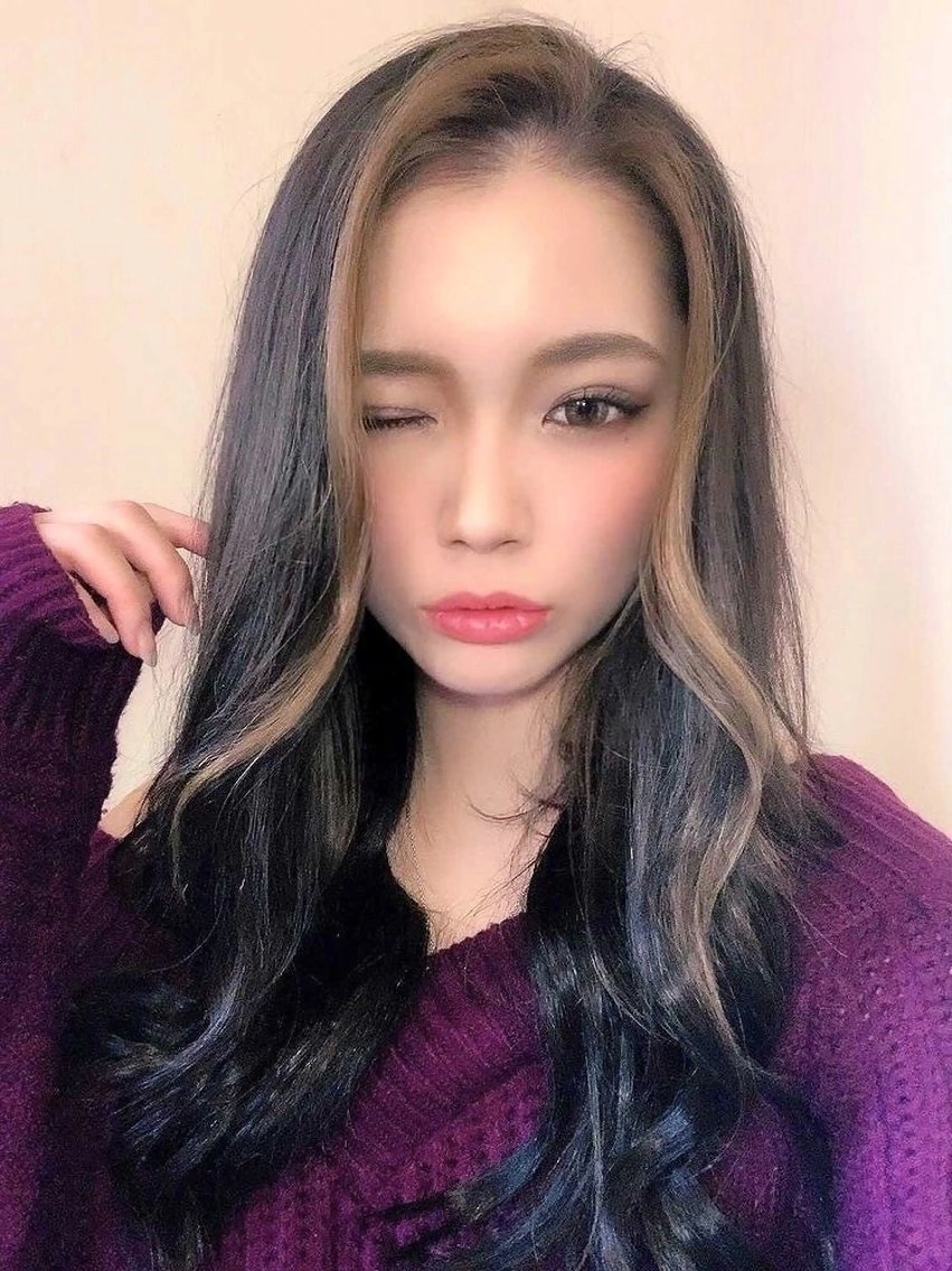 カラー ヘアカラー トリートメント 💖レイヤー/暖色系 カラーAYANE💖のヘアスタイル
