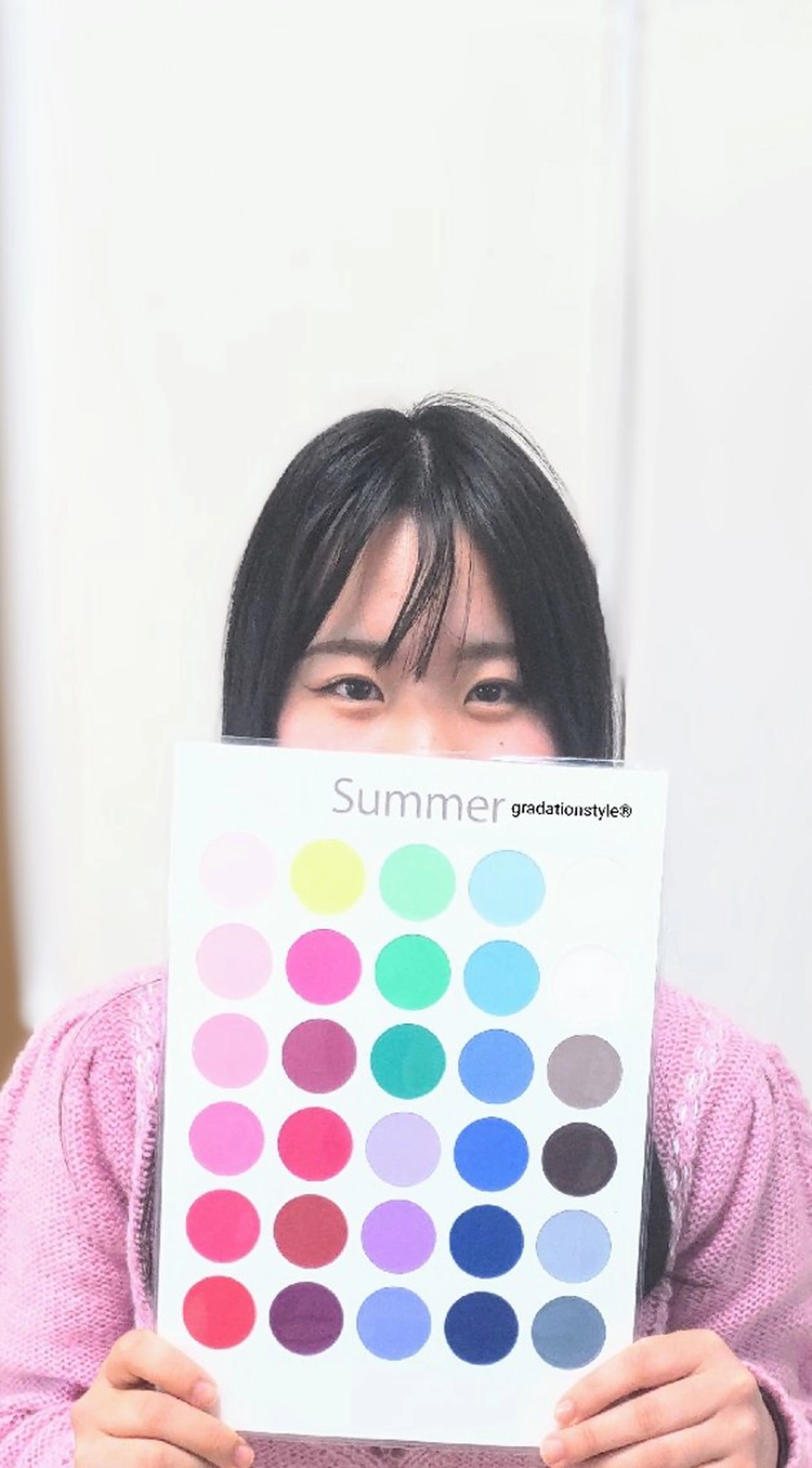 パーソナルカラー診断 🎼グラデーション スタイル札幌♫*✧のマツエク・マツパデザイン