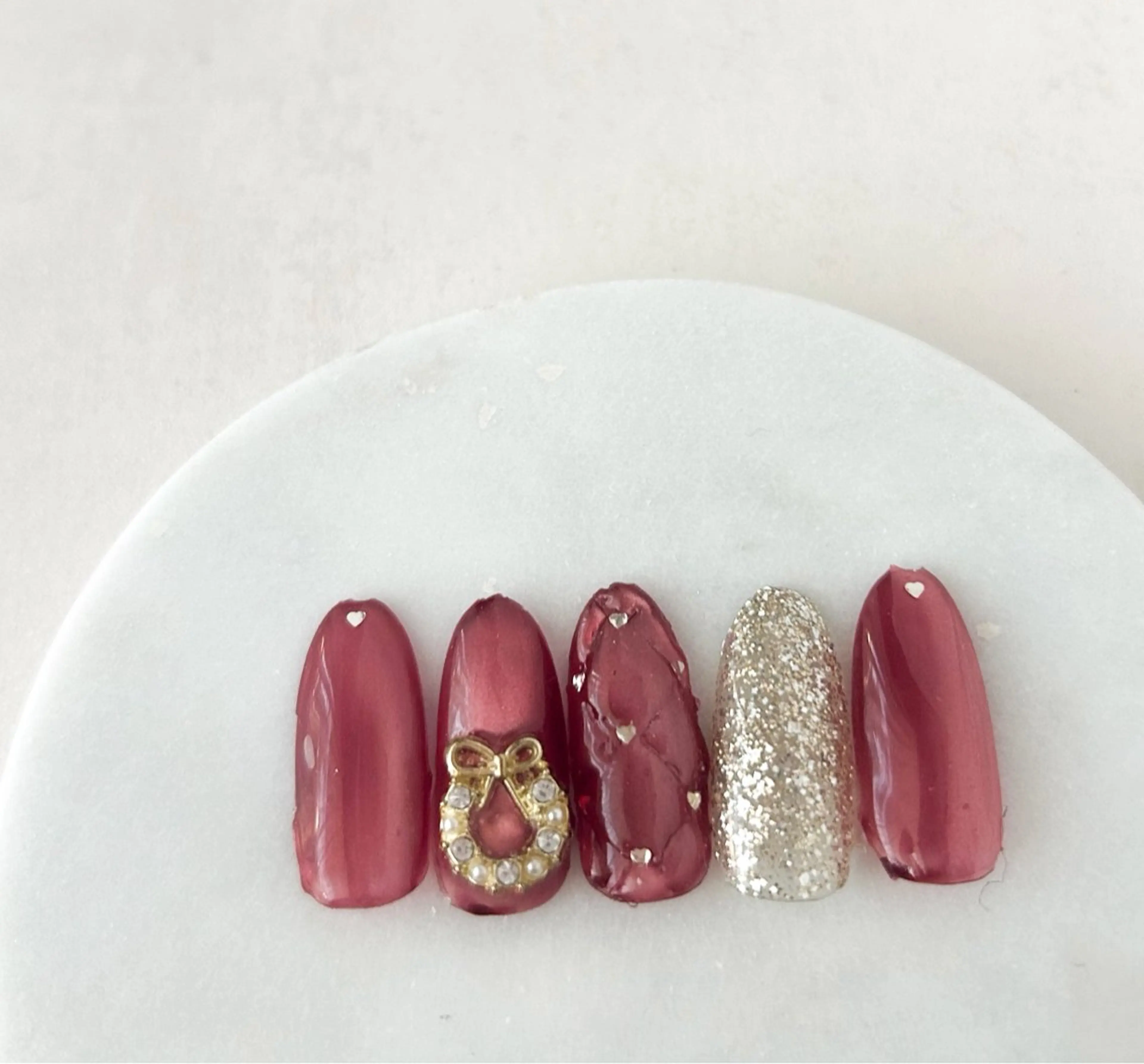 ネイル 冬ネイル クリスマス sun nailのネイルデザイン