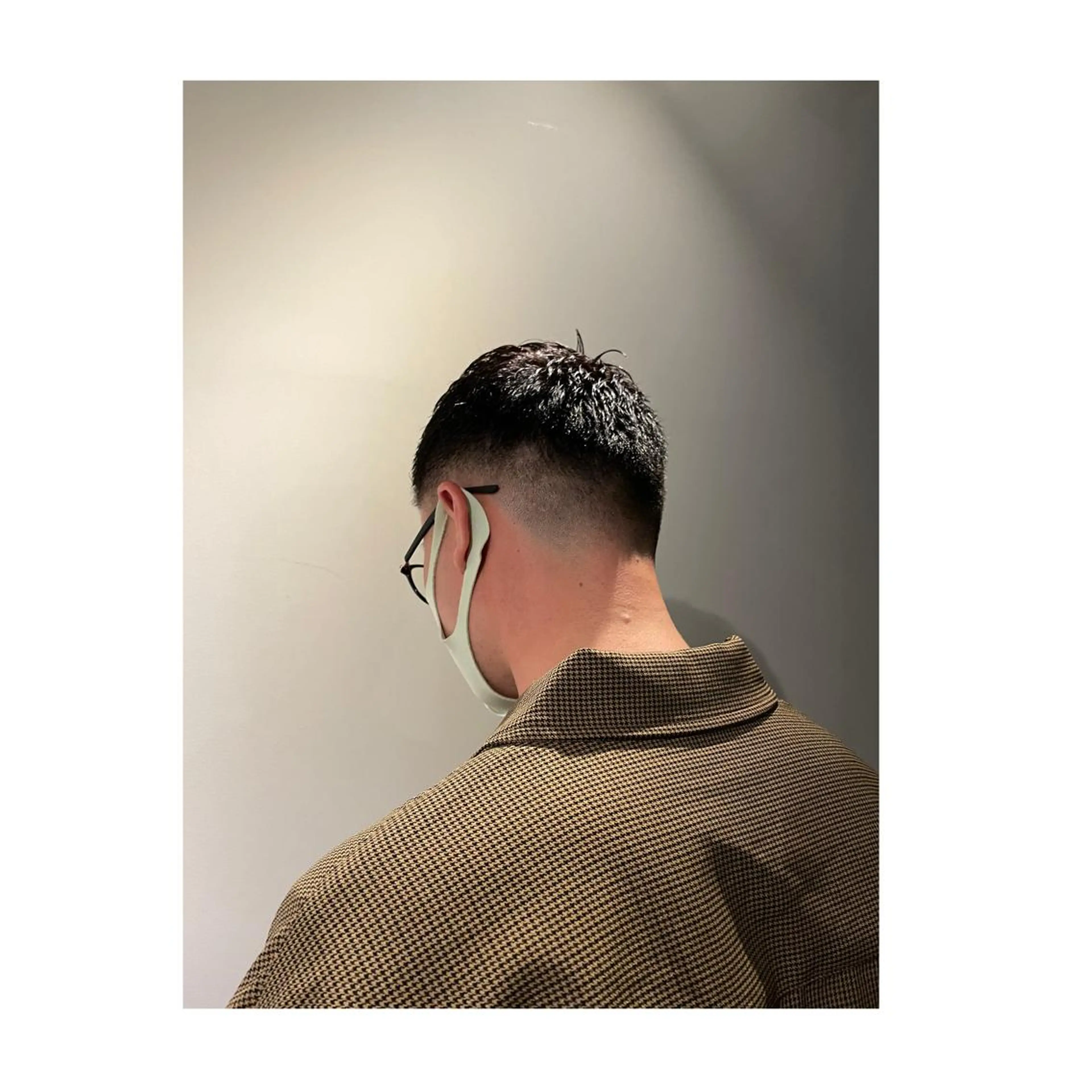 ショート パーマ メンズ 刈り上げ eight所属・丸山 甲斐のヘアスタイル