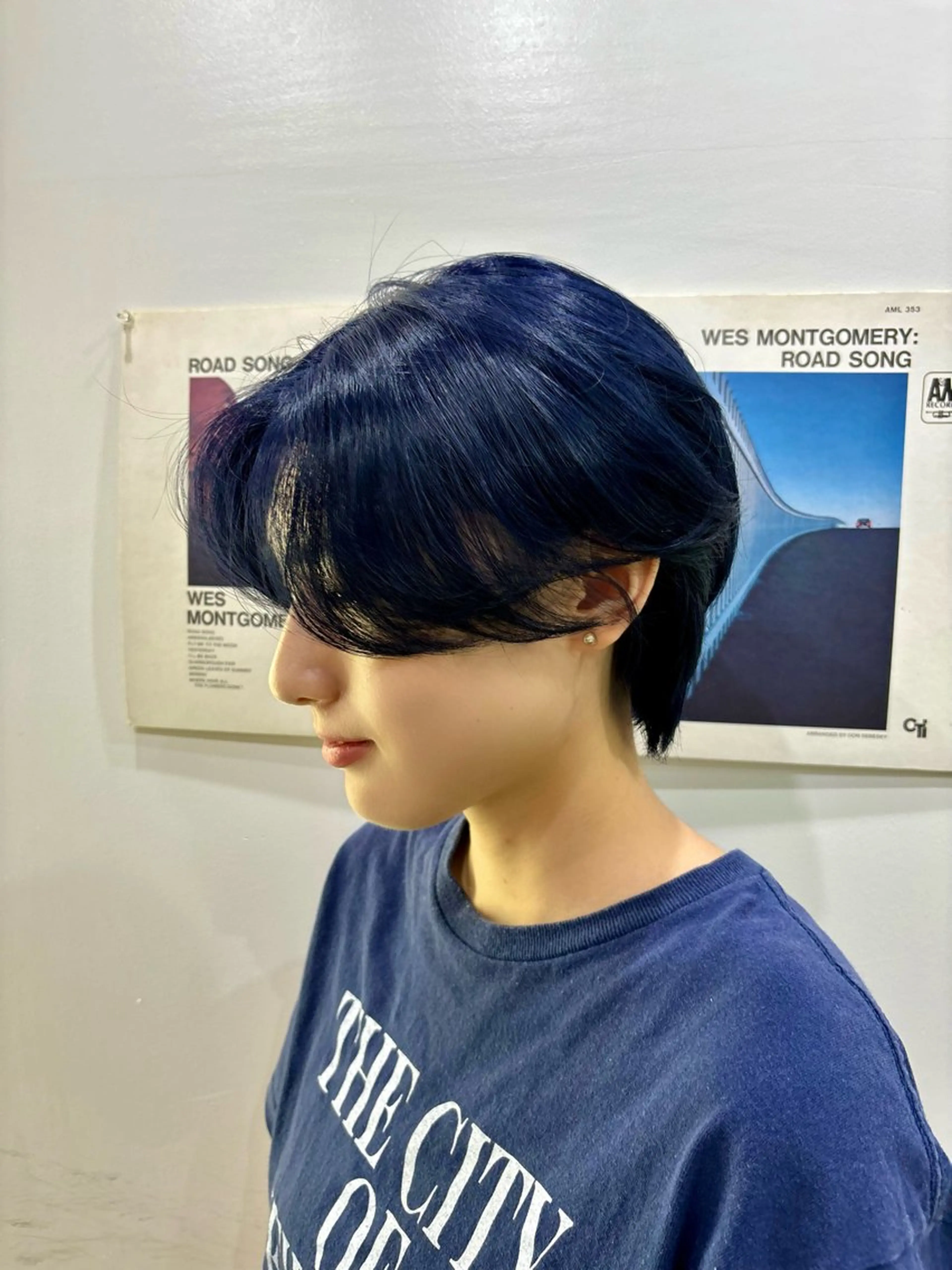 【🧵寒色🧵】ブリーチ込ダブルカラー(ブリーチ＋ワンカラー)＋うる艶ウォータートリートメントの写真