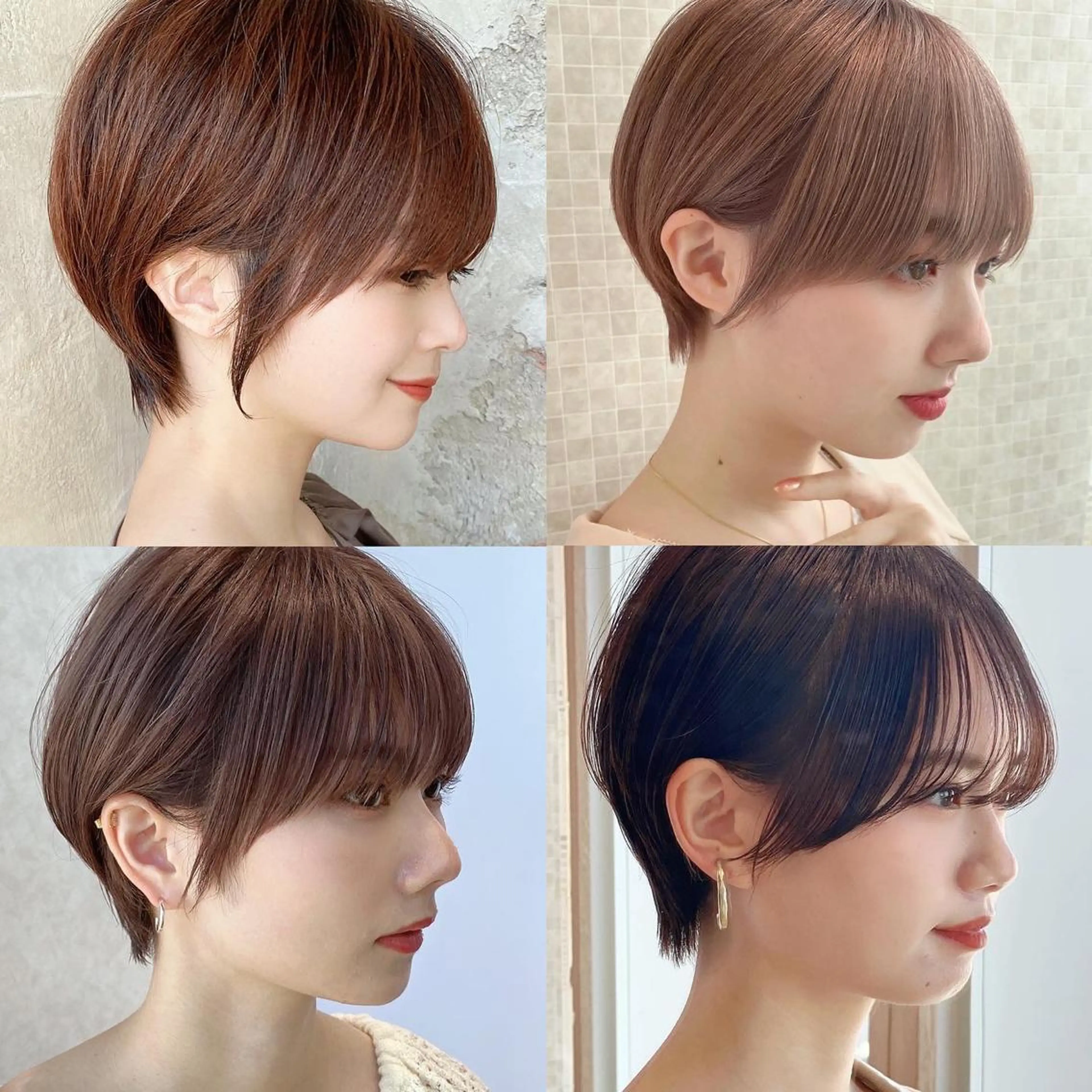 ショート 切りっぱなしボブ ショートボブ ハンサムショート 丸みショート アッシュ カット ヘアカラー トリートメント ショート、ボブの神✨ 峯朋也✂︎✨のヘアスタイル