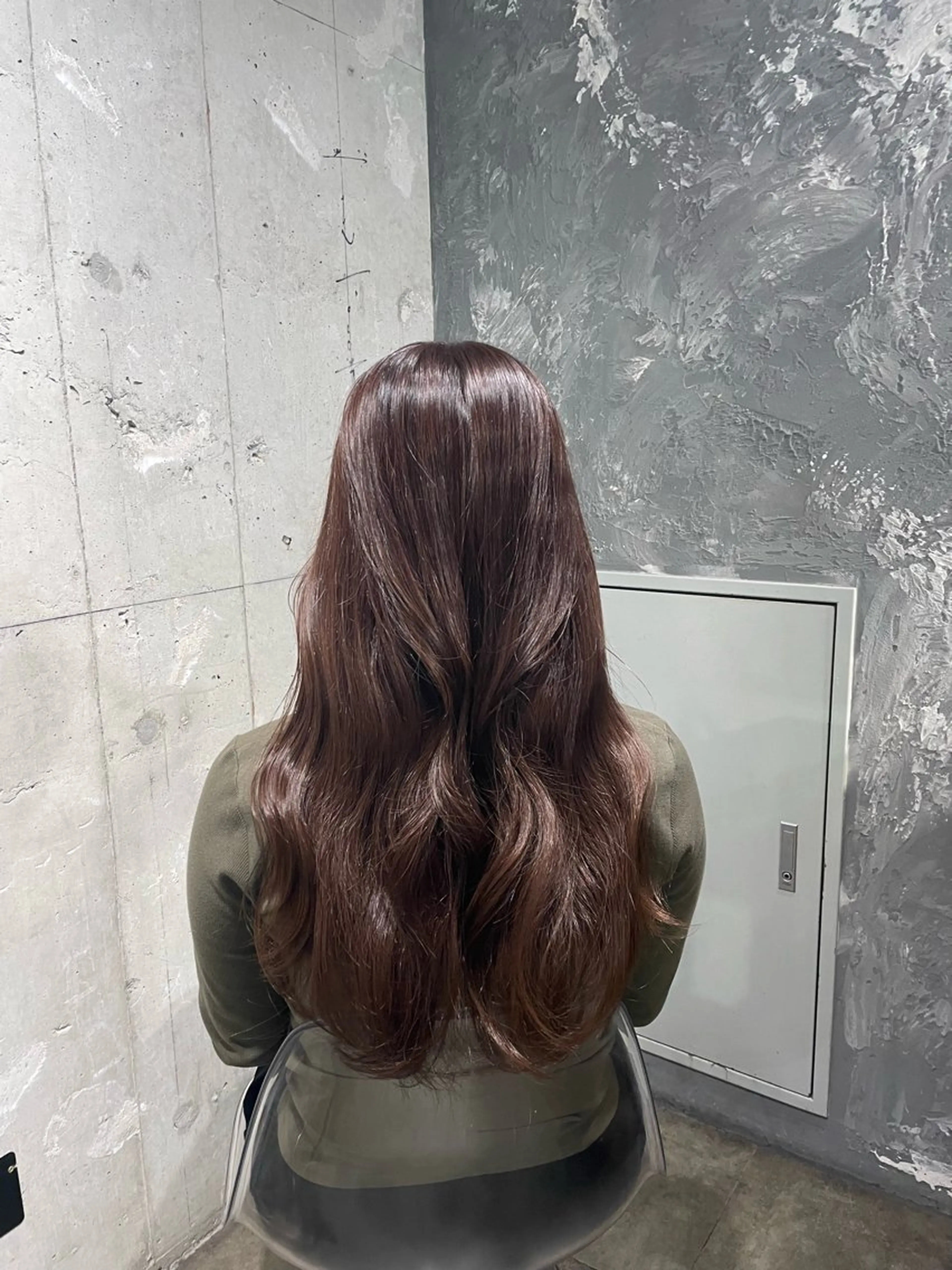 カラー カット ヘアカラー トリートメント ヘアセット 🤍ベージュ/透明感 韓国ヘア/まりん🤍のヘアスタイル