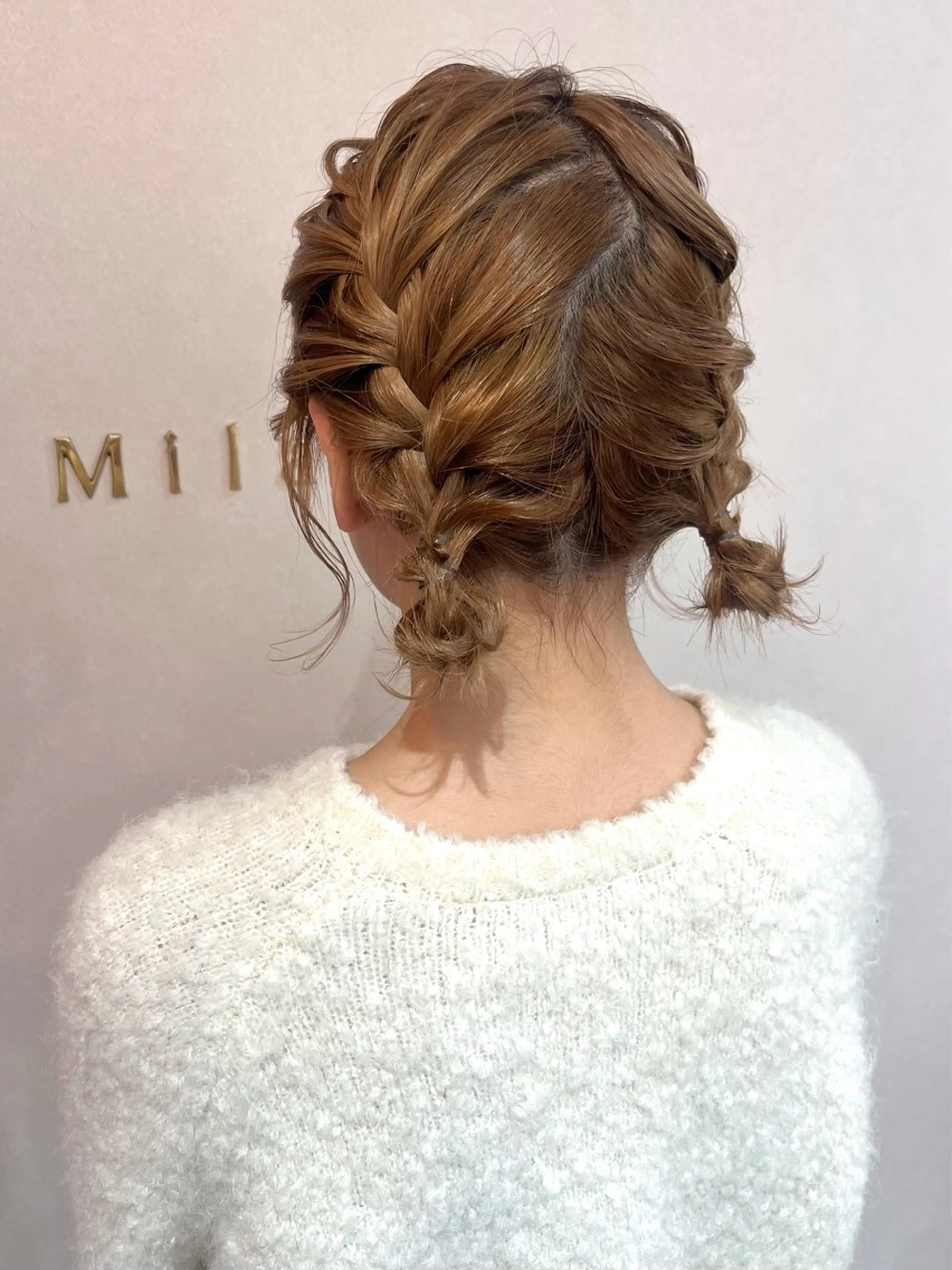 ミディアム ヘアセット エクステ＆ヘアセット Milaのヘアスタイル