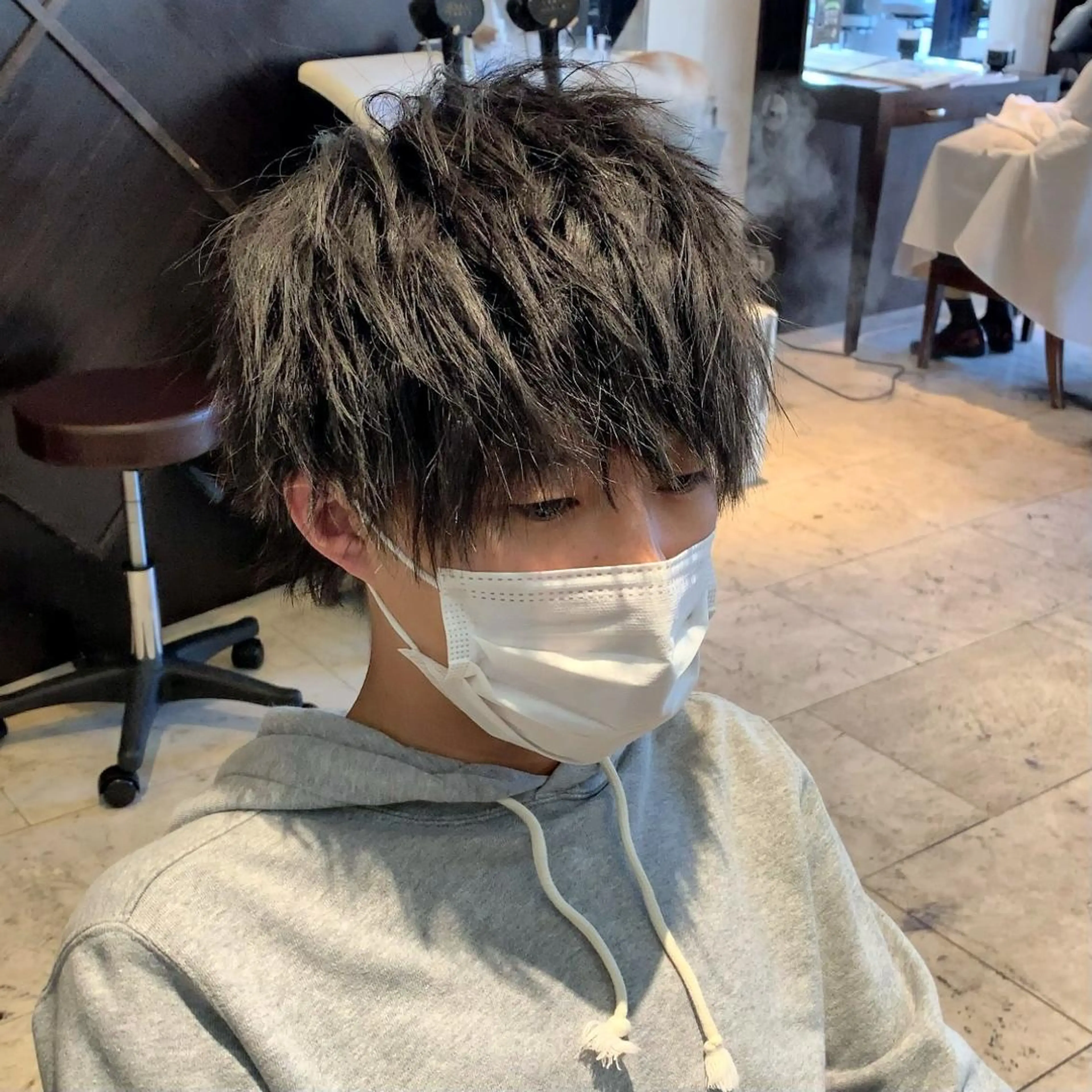 パーマ メンズ メンズパーマ メンズツイストパーマ ツイストパーマ カット パーマ トリートメント メンズ専門　井藤 雅也のヘアスタイル