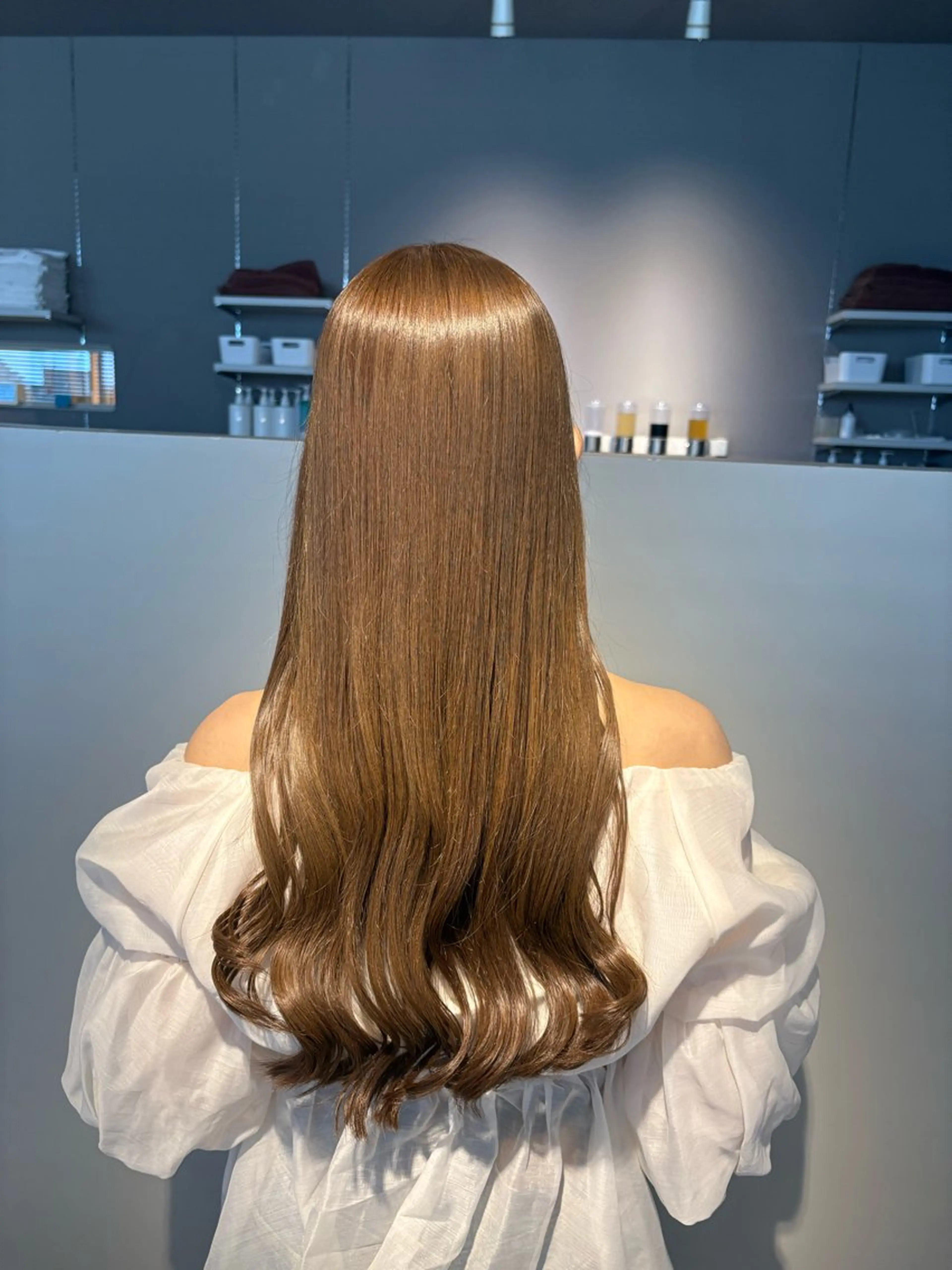 ロング カラー S.COEUR×Cu 枚方T-SITE店所属・小谷 涼華のヘアスタイル