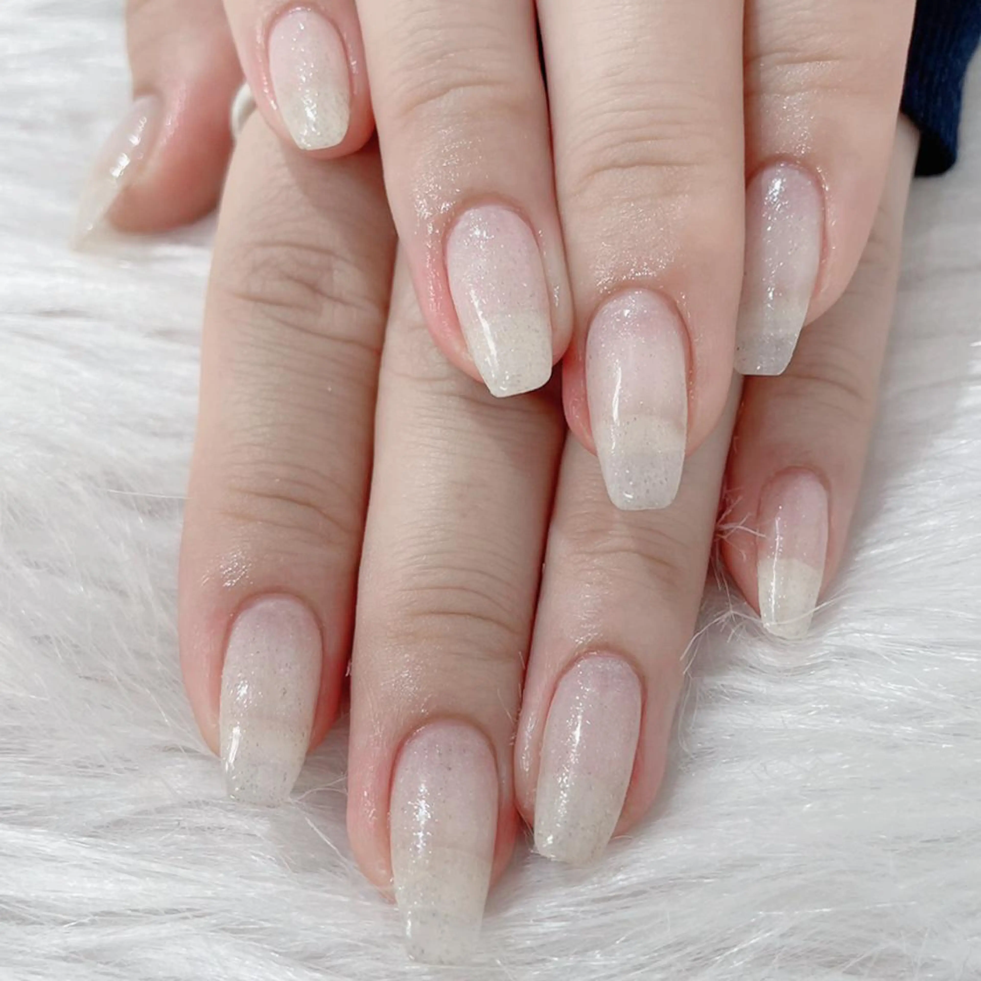 ネイル アートネイル オーロラネイル ガーリー キラキラネイル 韓国ネイル Diamond NAIL✨のネイルデザイン