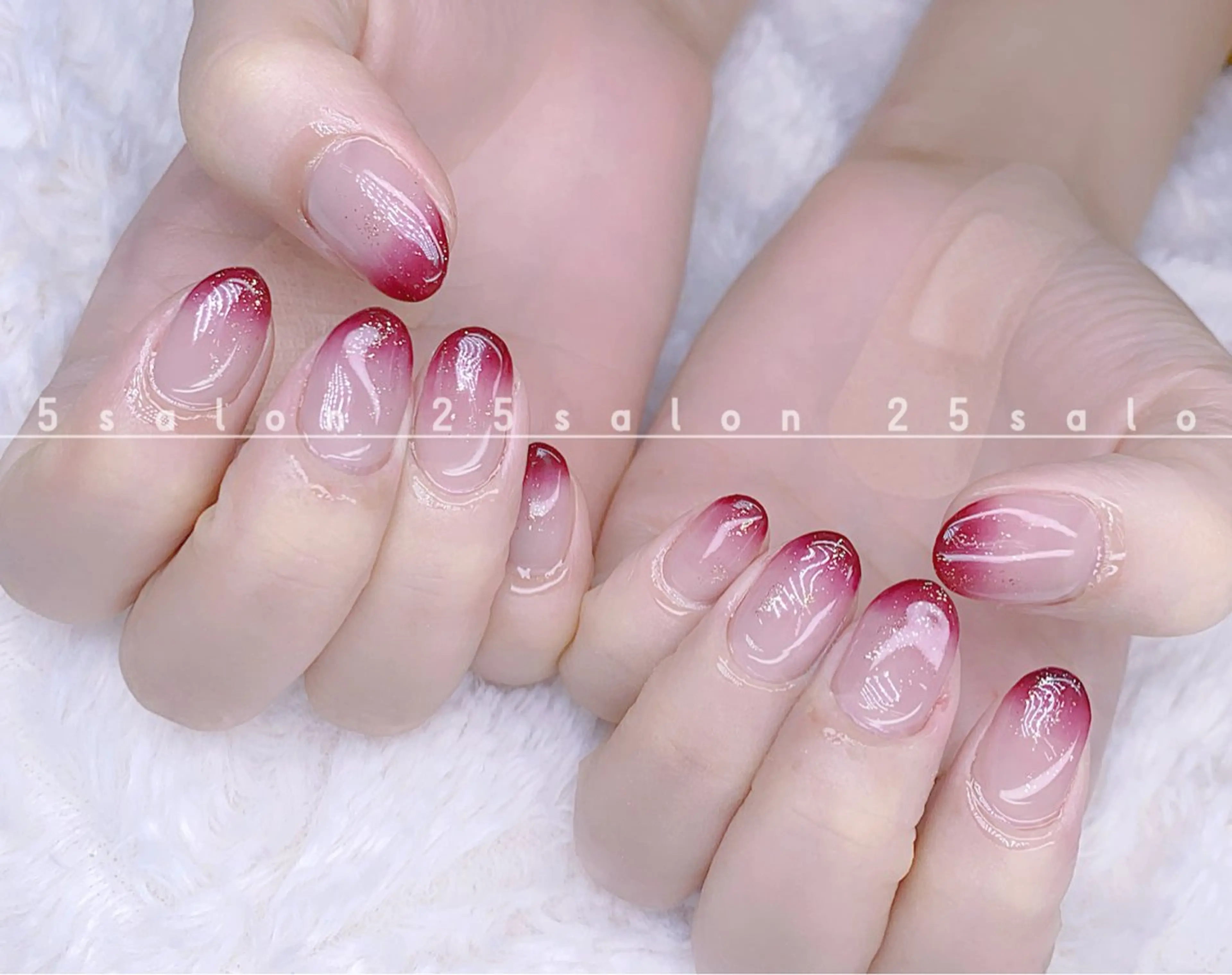ネイル ジェルネイル 韓国ネイル ニュアンスネイル パラジェル ワンホンネイル 2 5のマツエク・マツパデザイン