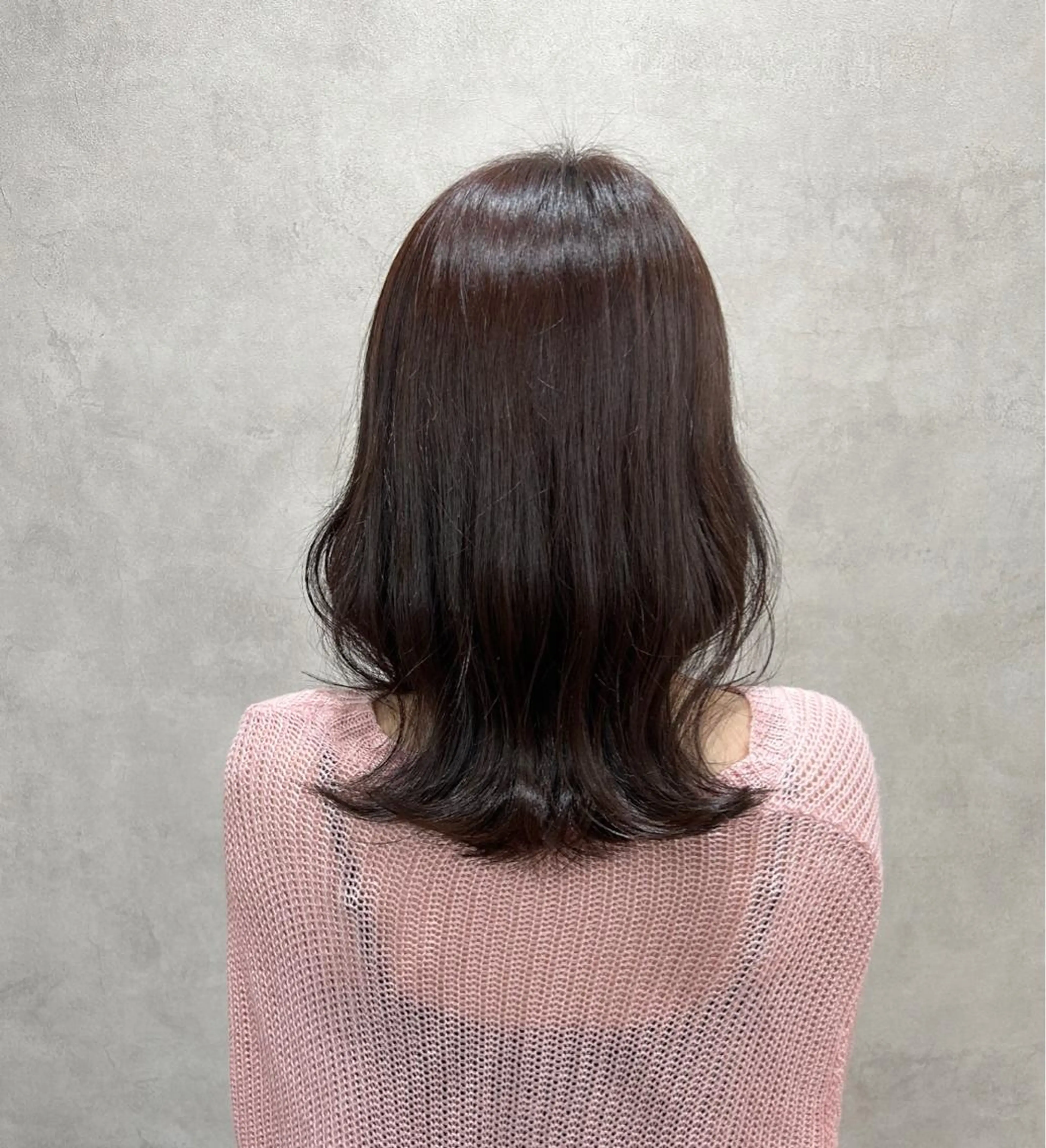 ミディアム カラー くびれヘア 韓国風ヘア 🌹古川暁 髪質改善縮毛矯正🌹のヘアスタイル