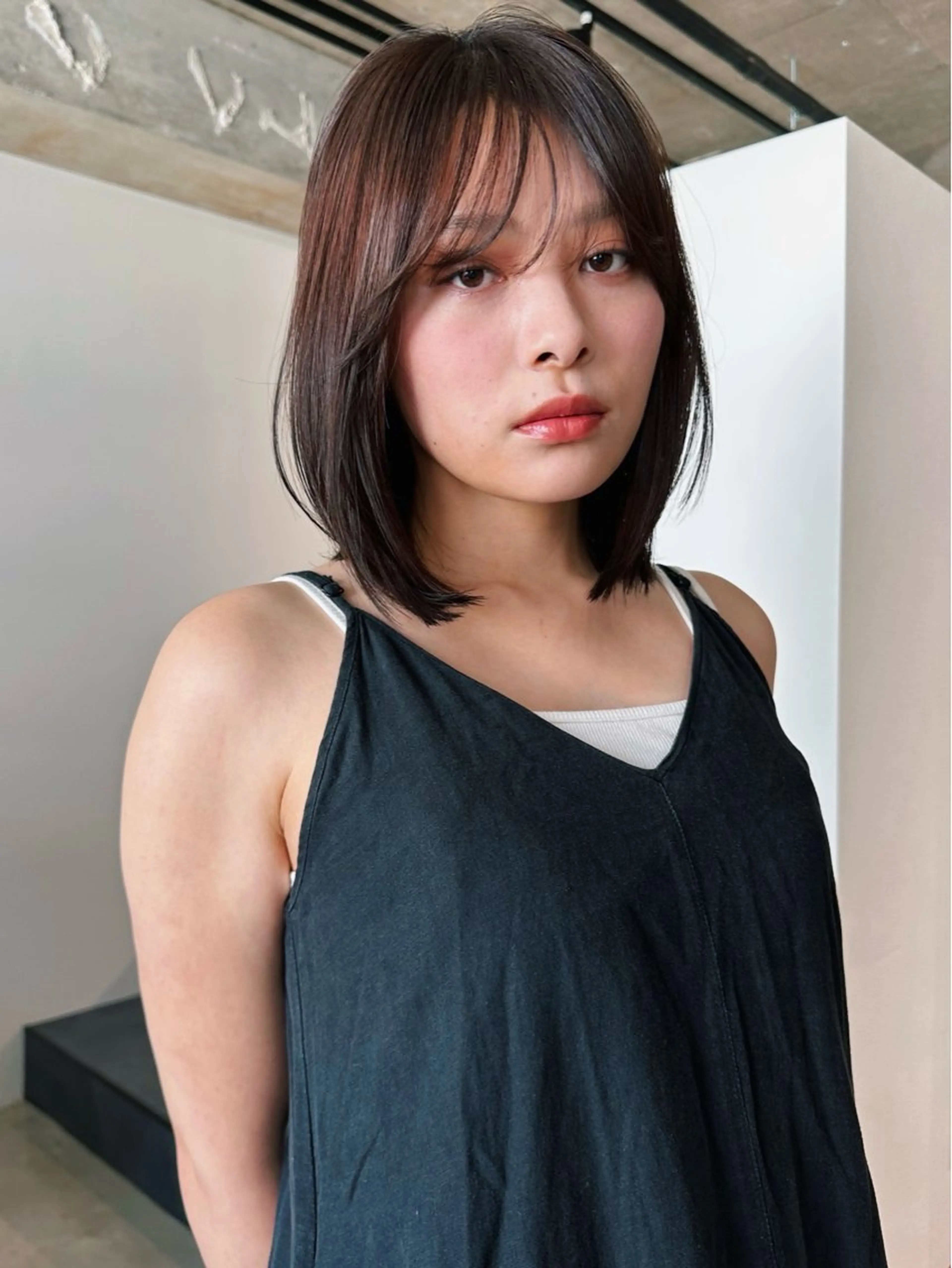 ショート カラー パーマ カット ヘアカラー ヘッドスパ 🫧小顔×似合わせ× 透明感カラー🫧のヘアスタイル