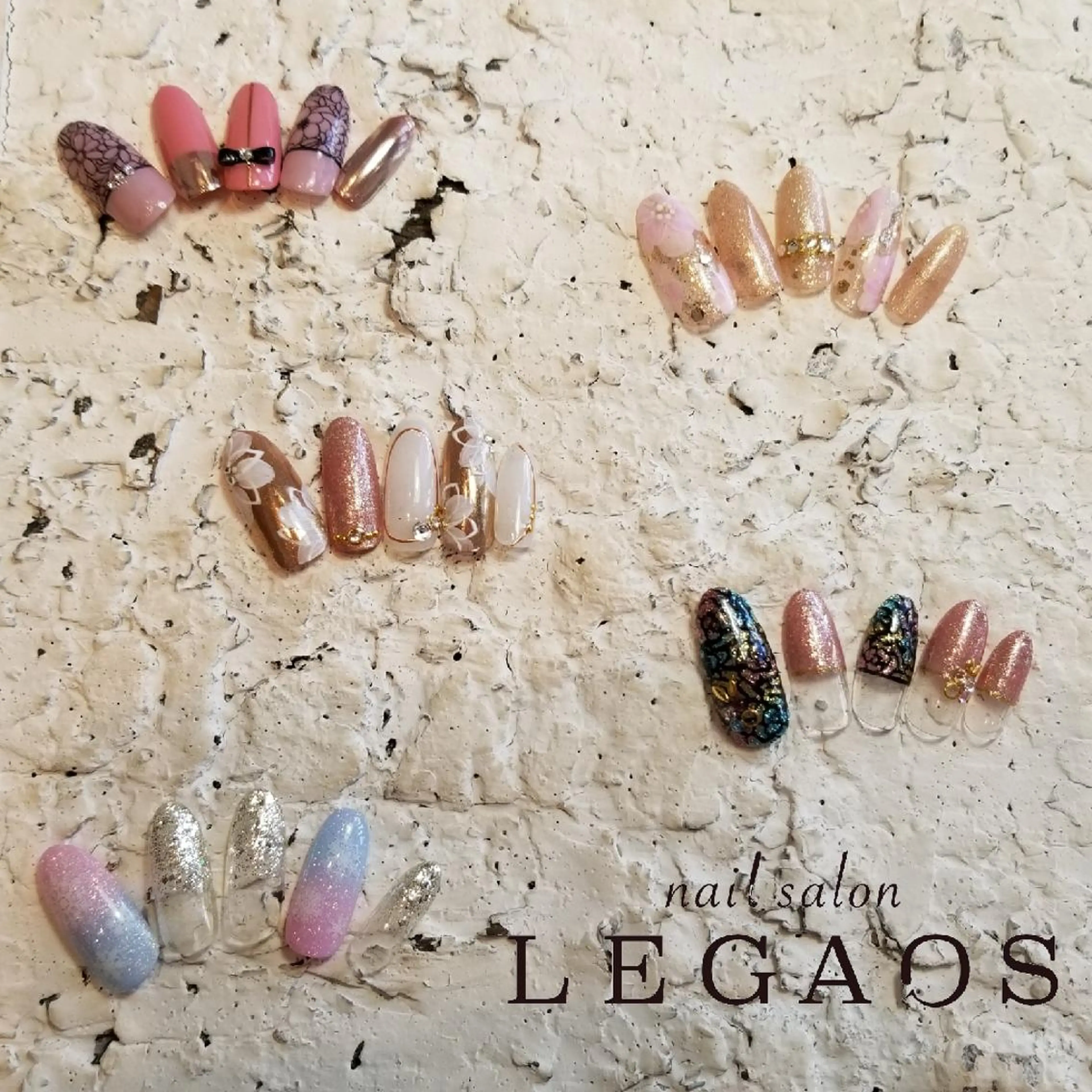 ネイル ｾﾝﾀｰ南 LEGAOSともこのネイルデザイン