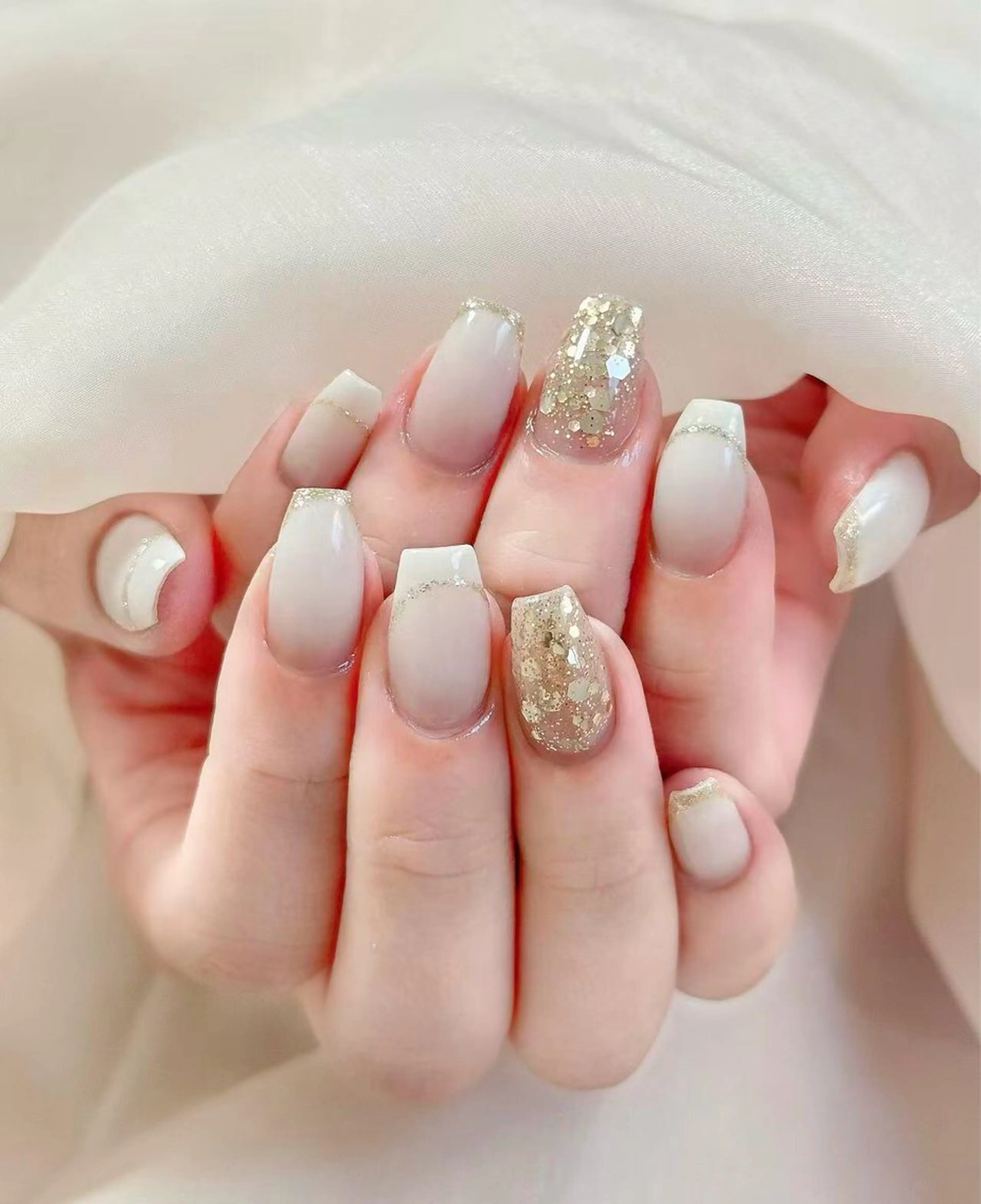 ネイル ハンドネイル 小 雨のネイルデザイン