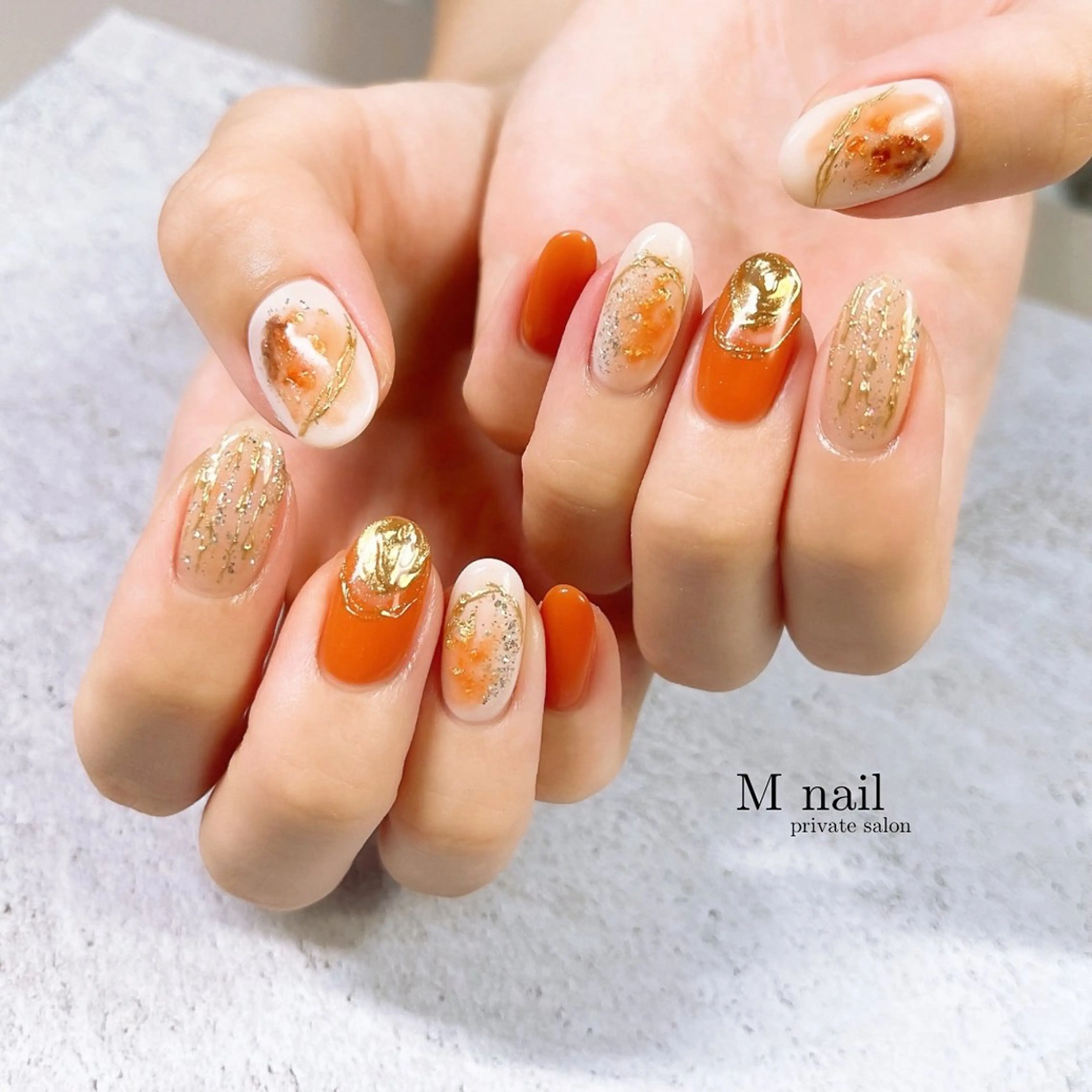 ネイル ハンドネイル M　nail所属・M nailのネイルデザイン