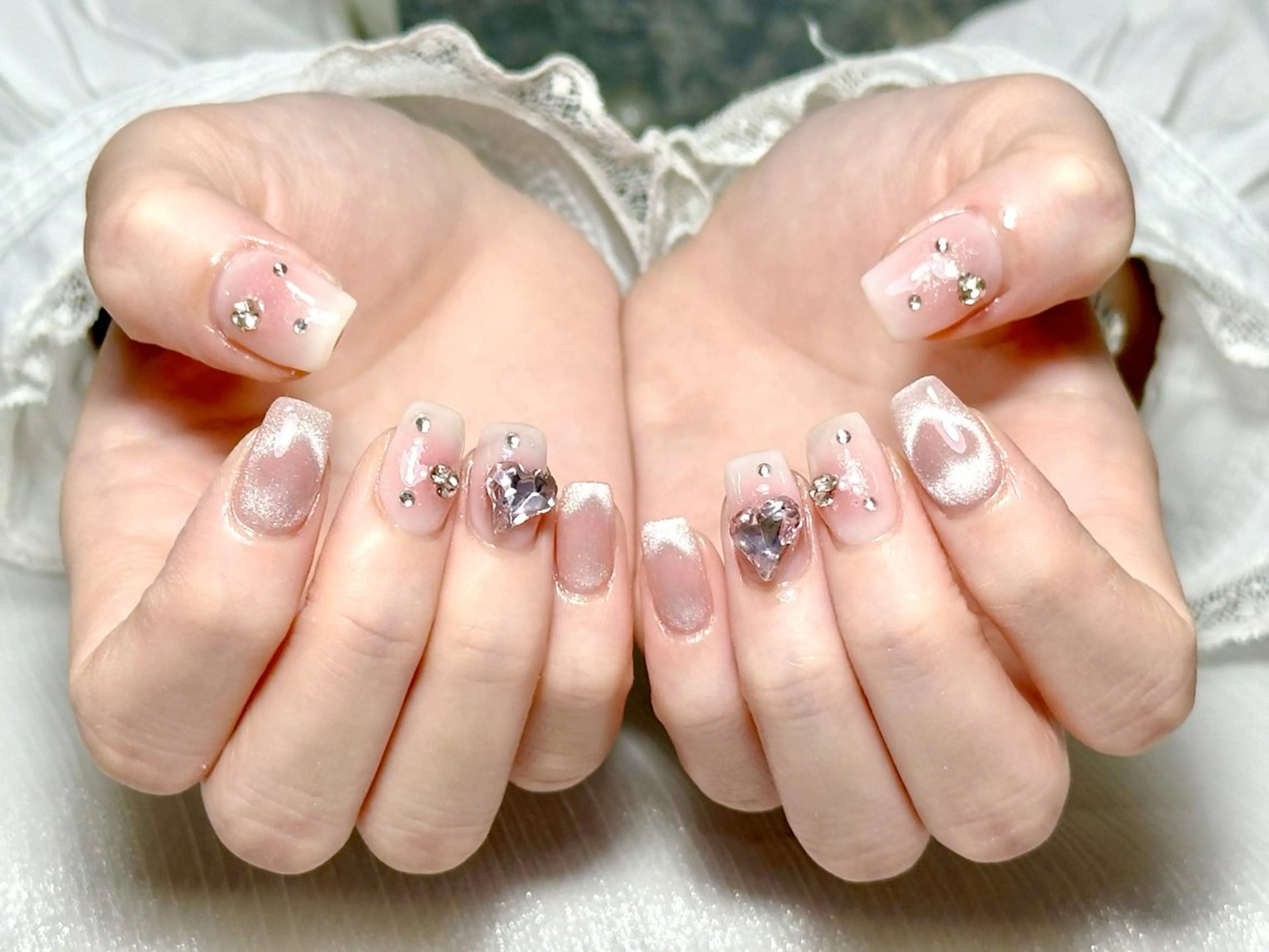 ネイル ハンドネイル ハンドケア 🍑 momo_nailのネイルデザイン