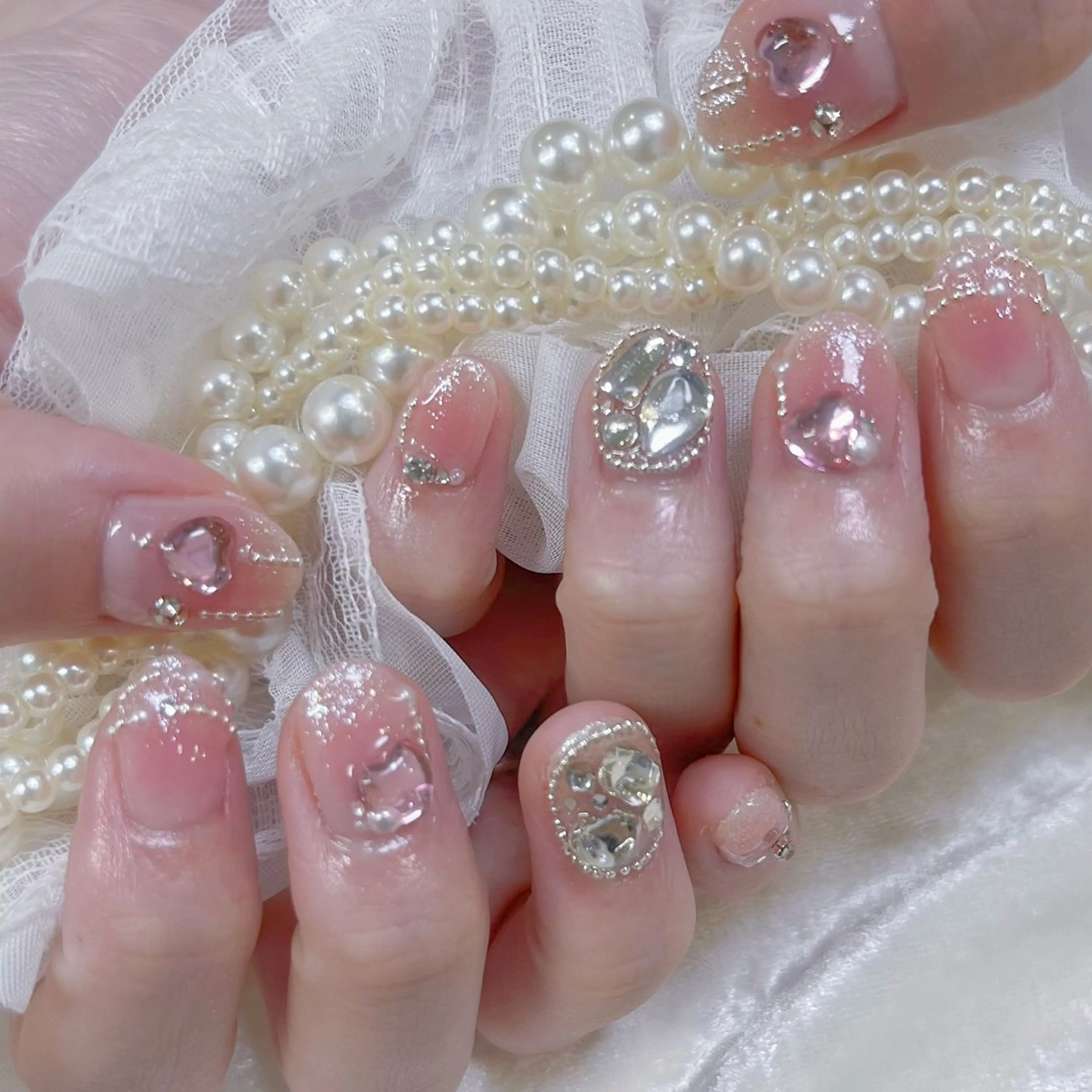 ネイル ハンドネイル Maya 🧊🫧‪のネイルデザイン