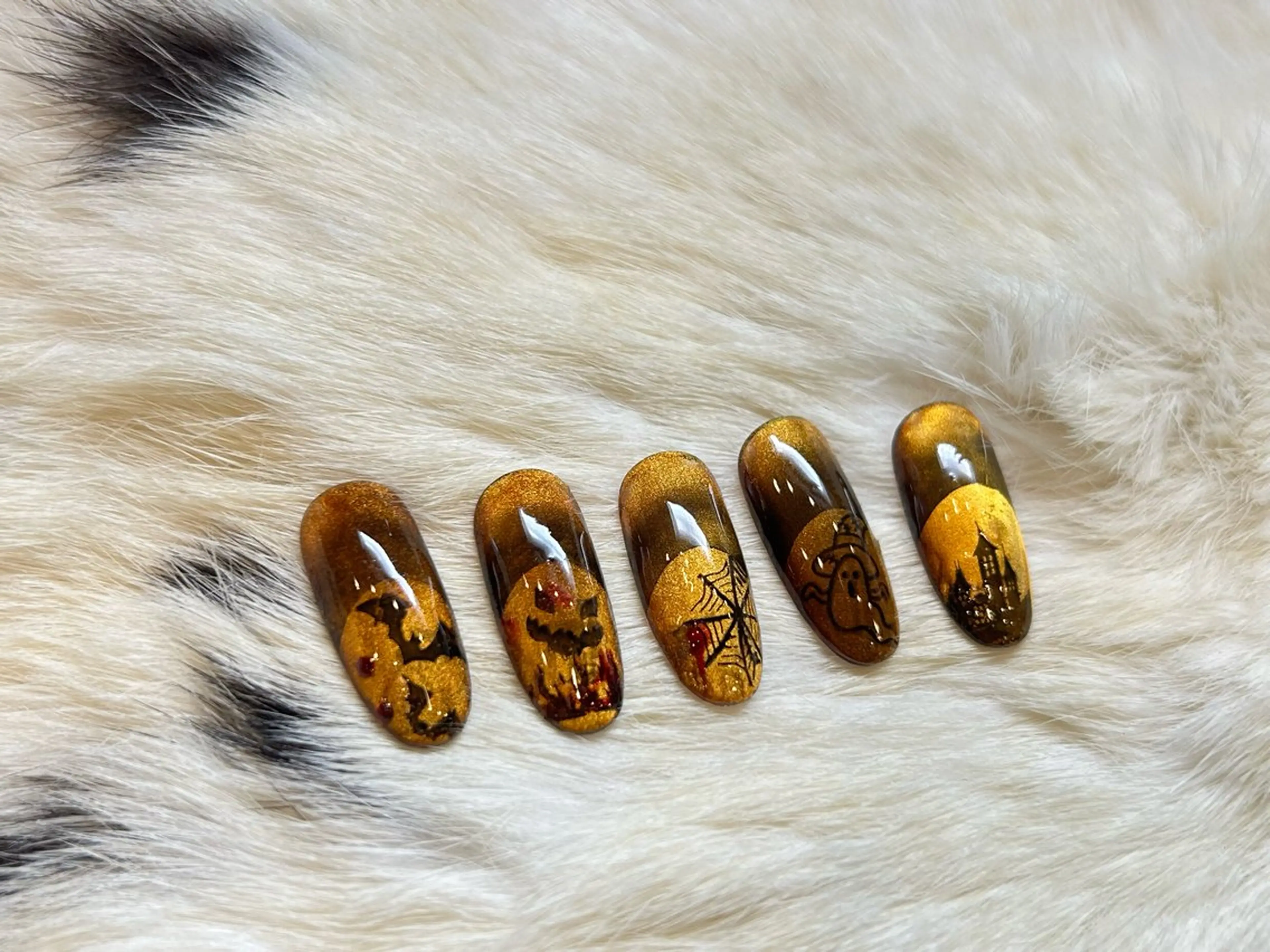 ハロウィン🎃持ち込みデザイン　¥8800の写真