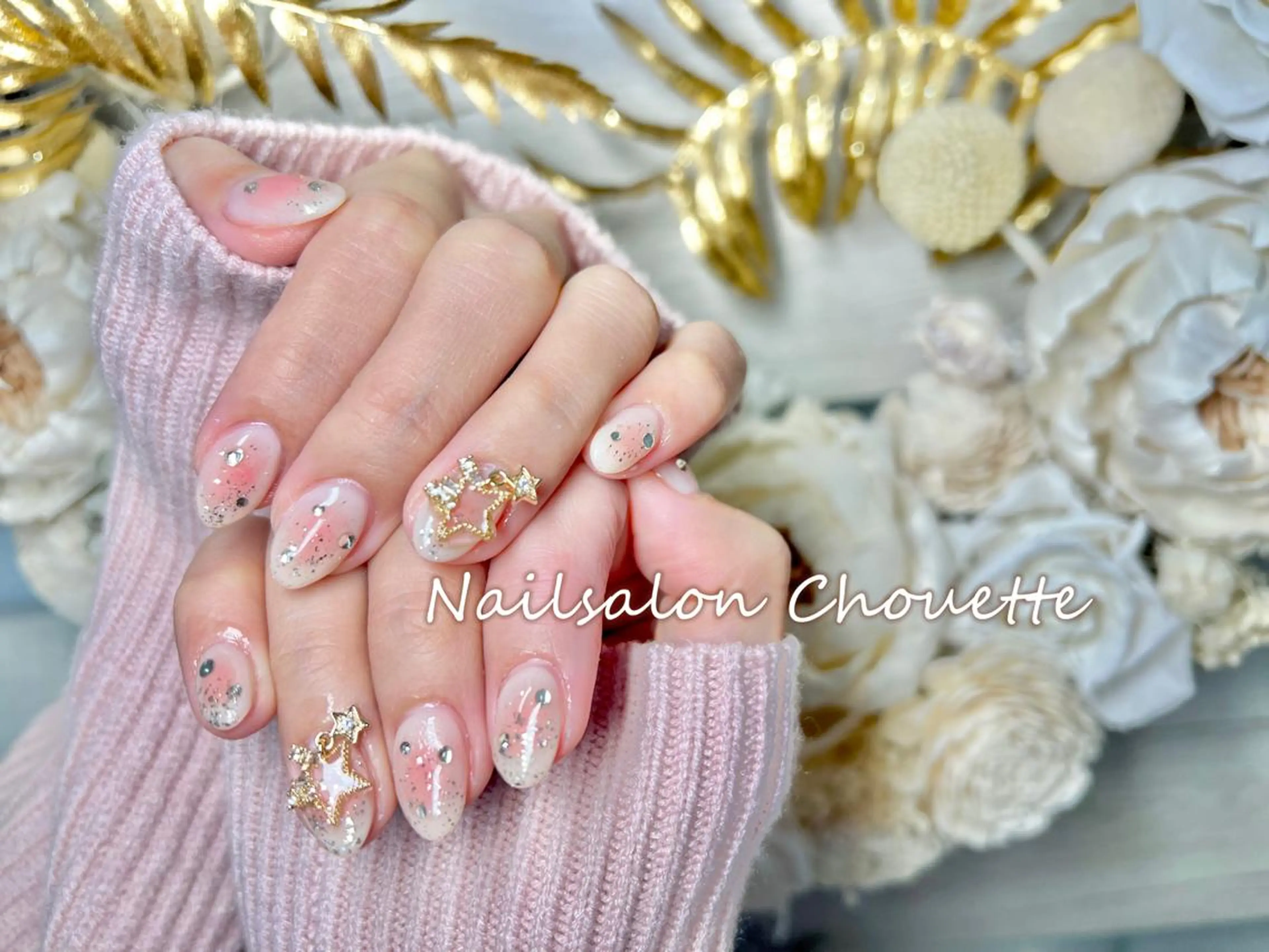 ミディアム フットネイル Chouette Nailのネイルデザイン