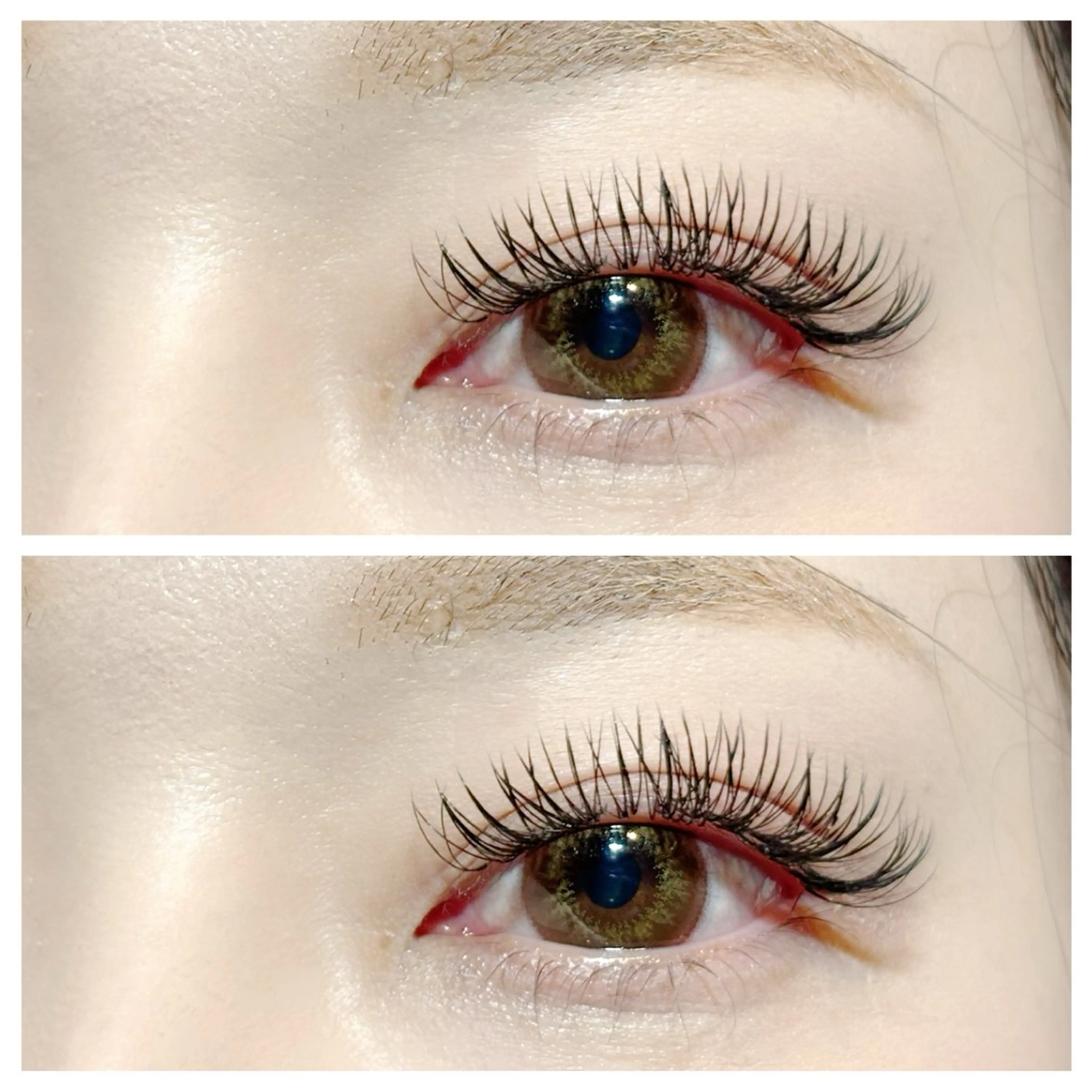 【11月平日限定】ダブルフラットラッシュ160本(片目80本づつ)￥3000◎丁寧+持続力★目元写真撮影可能なかた◎の写真