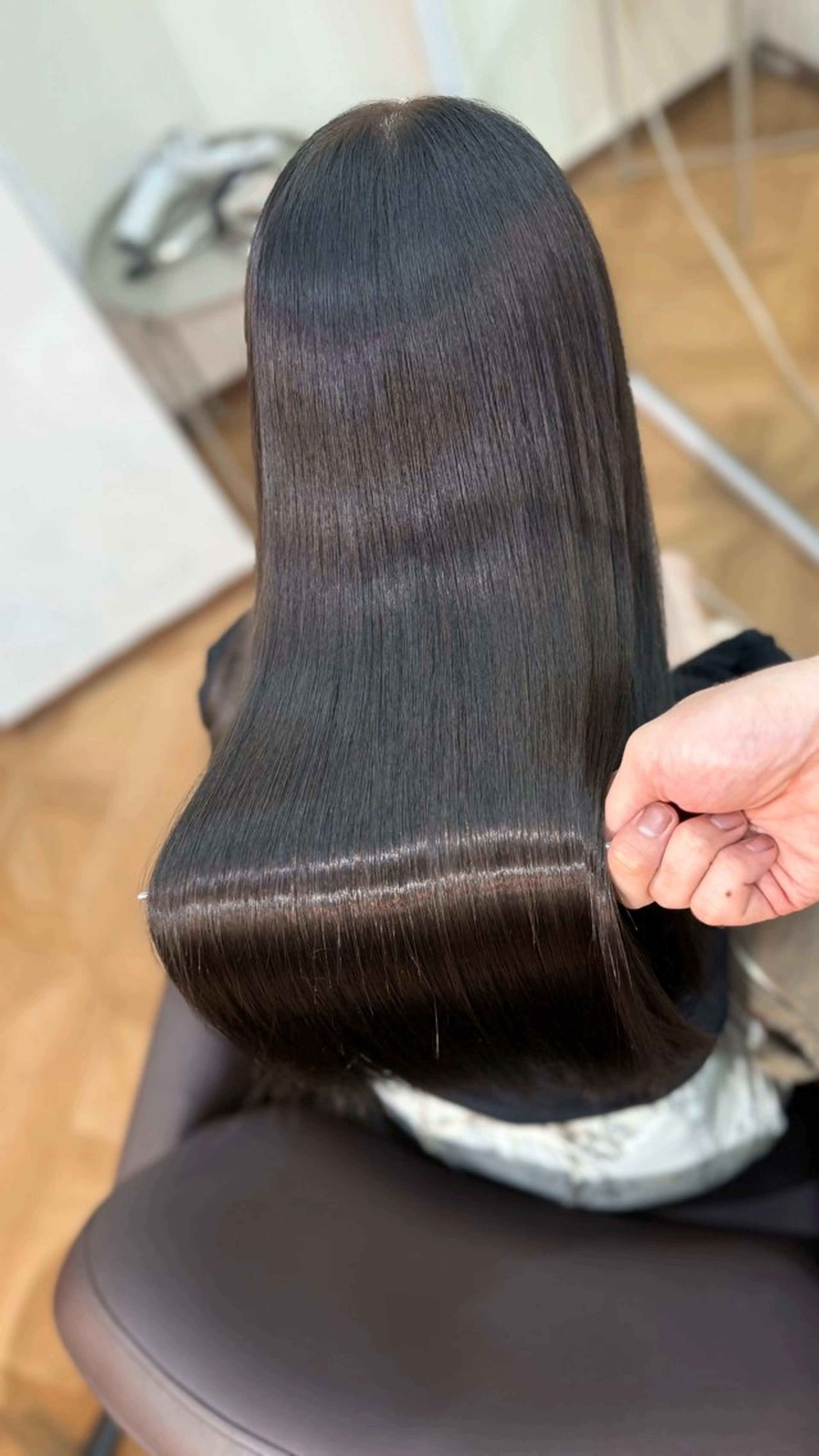 ロング ヘアカラー トリートメント 髪質改善 晟之介のヘアスタイル