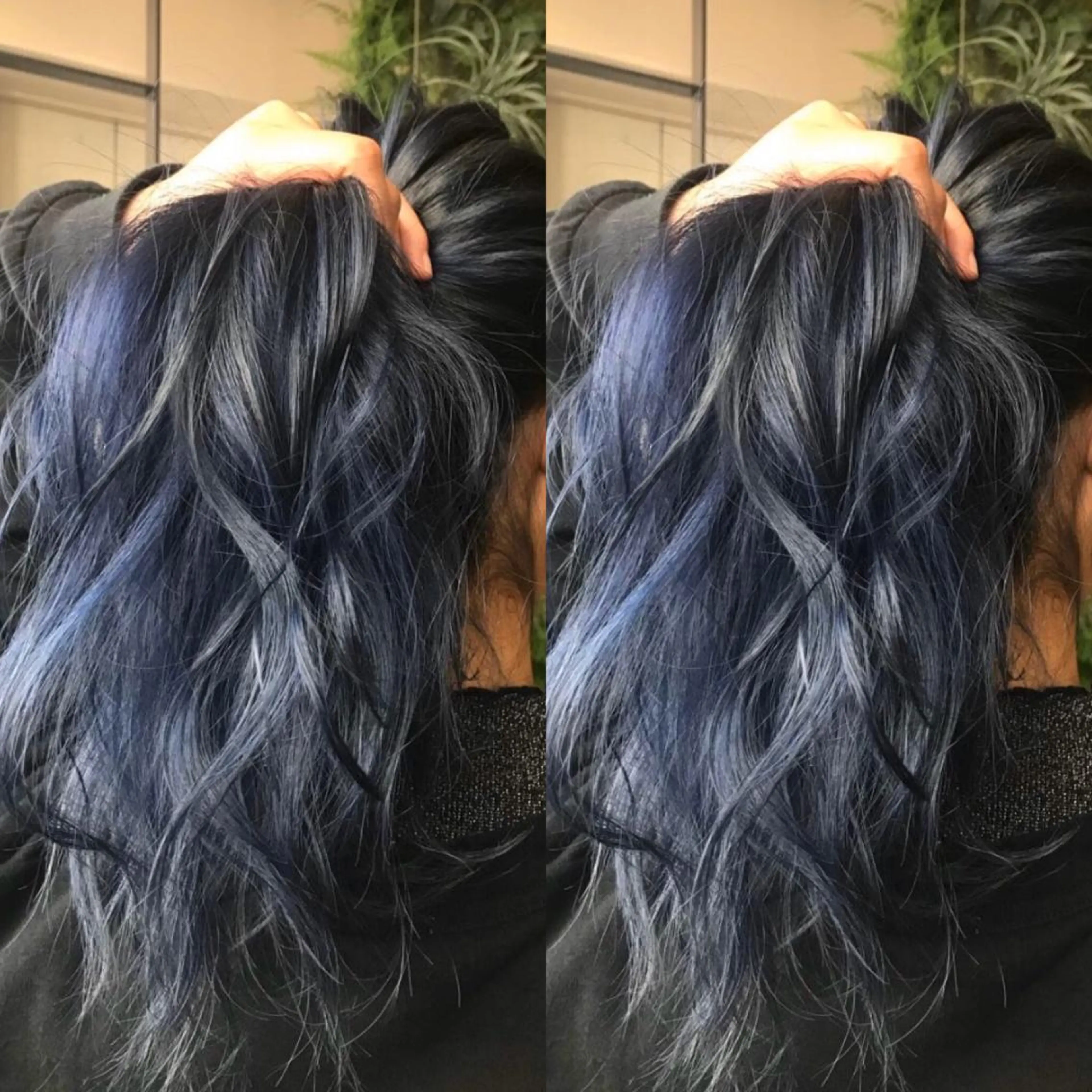 ロング カラー ヘアカラー Hanna by W_SALONのヘアスタイル