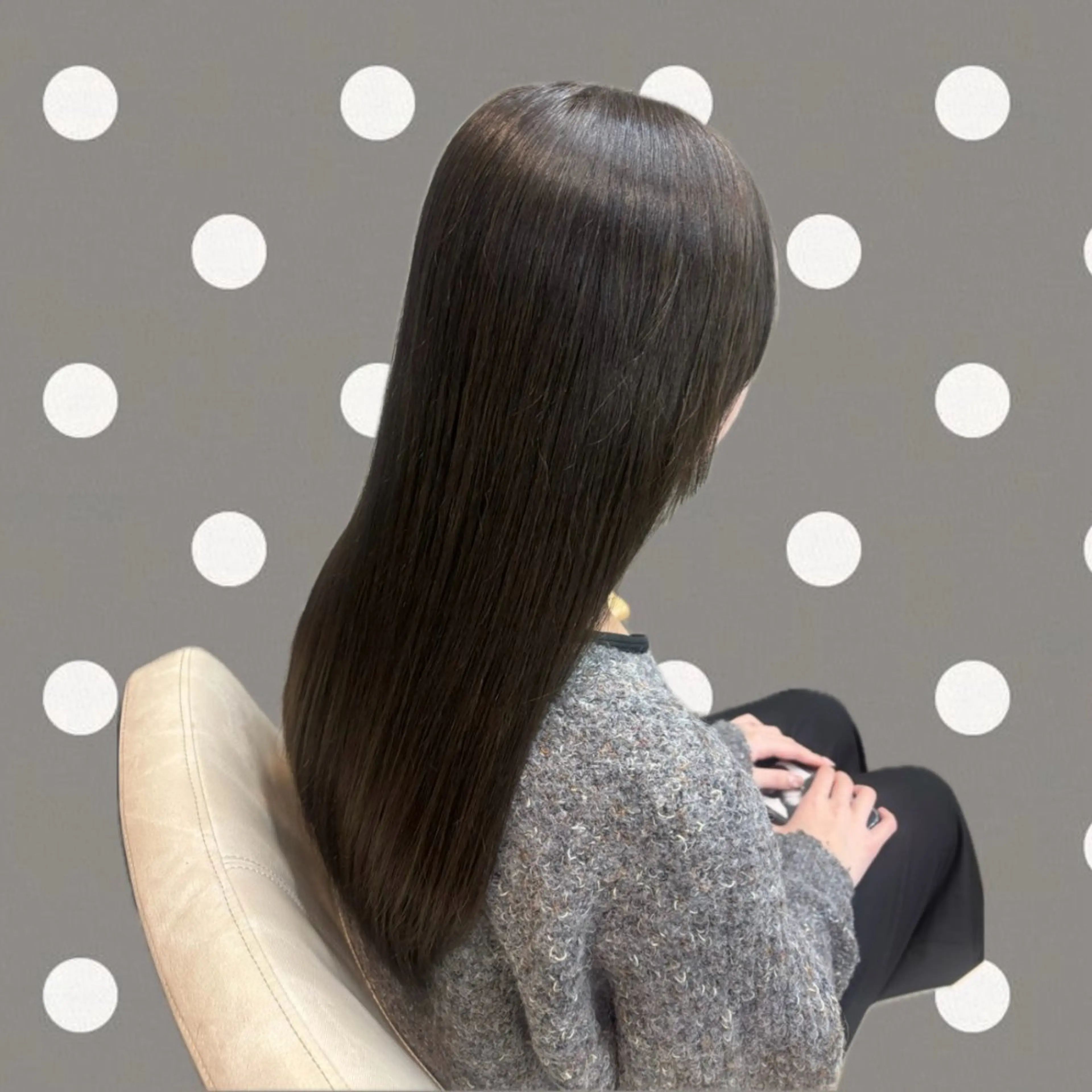 ロング カラー トリートメント クリスマス ヘアカラー ㅤㅤㅤ akieのヘアスタイル