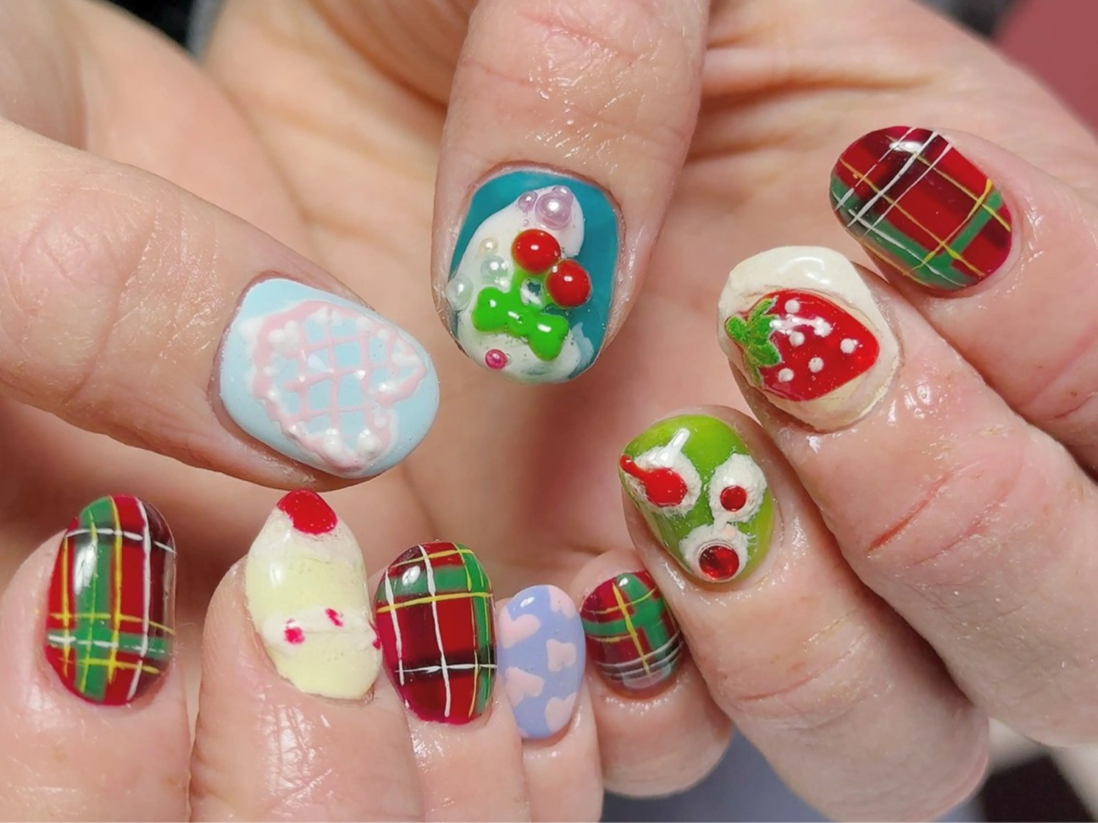ネイル ハンドネイル Nail Atelier IamI所属・アイアムアイ 大村磨衣のネイルデザイン