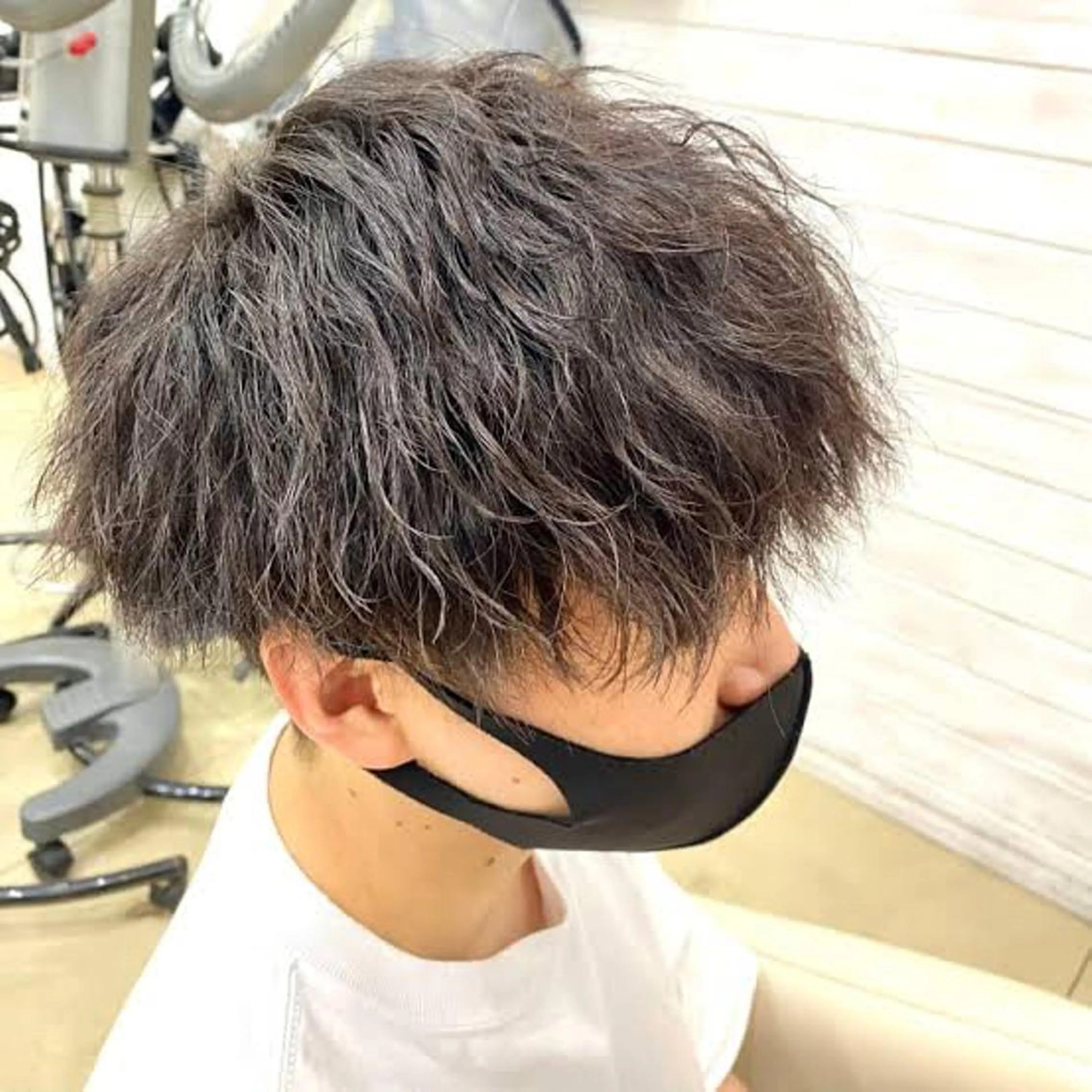 ショート レイヤーカット 湘南台/高倉航汰のヘアスタイル