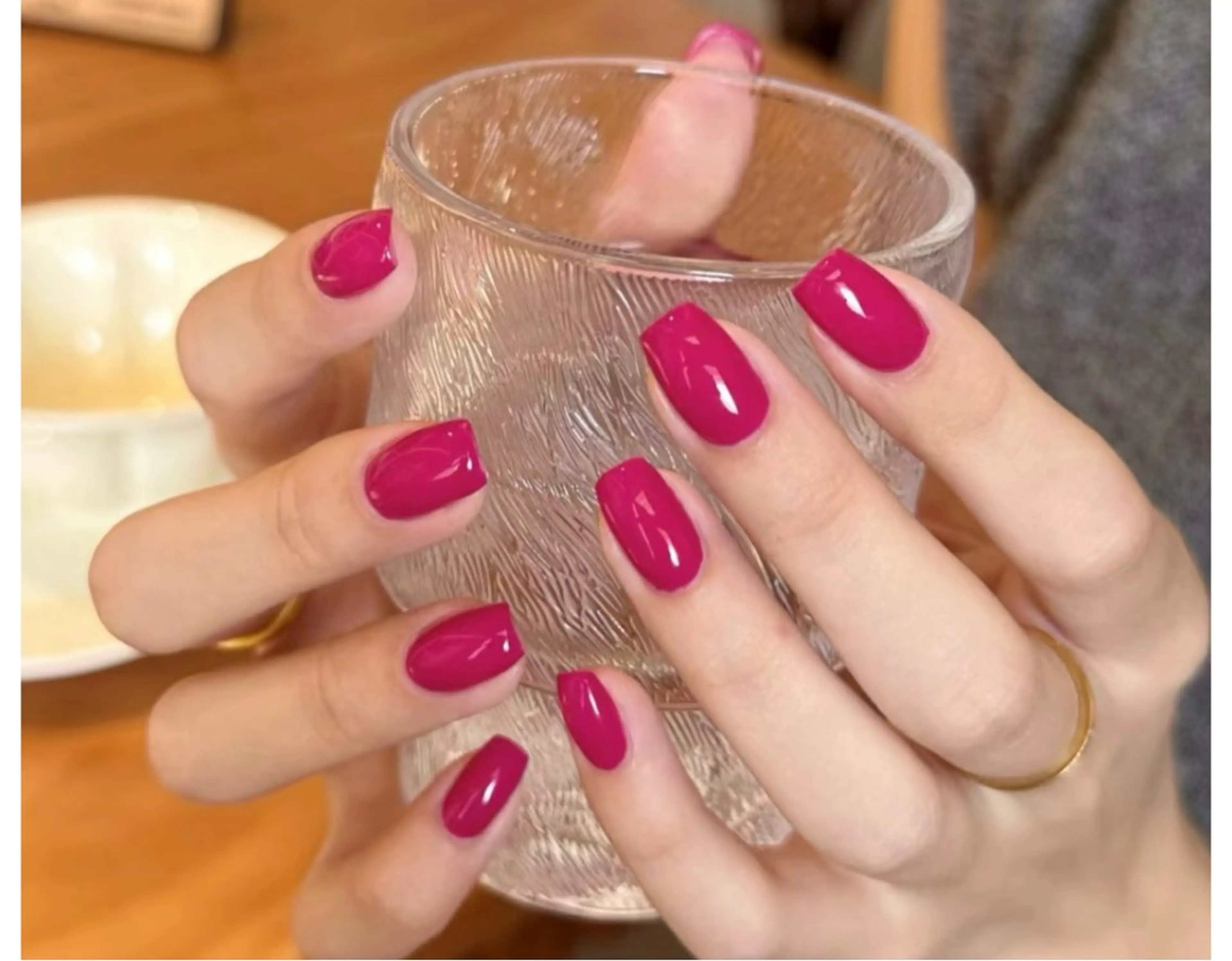ネイル アートネイル オーロラネイル チークネイル フレンチネイル ガラスフレンチ ハンドネイル 🎀🎀YooLi Nail Salonのネイルデザイン