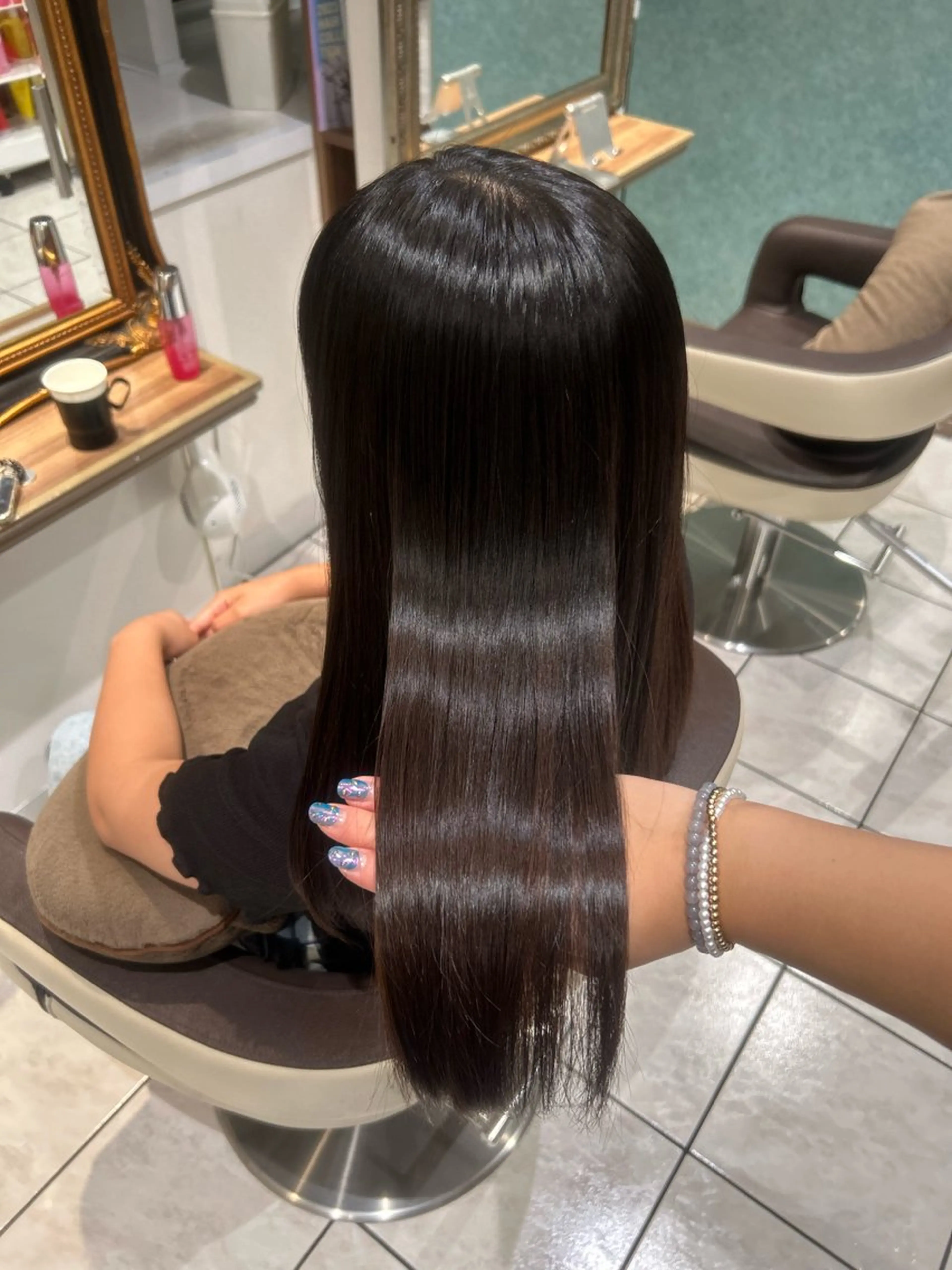 ロング ash西葛西 今井瑚子のヘアスタイル